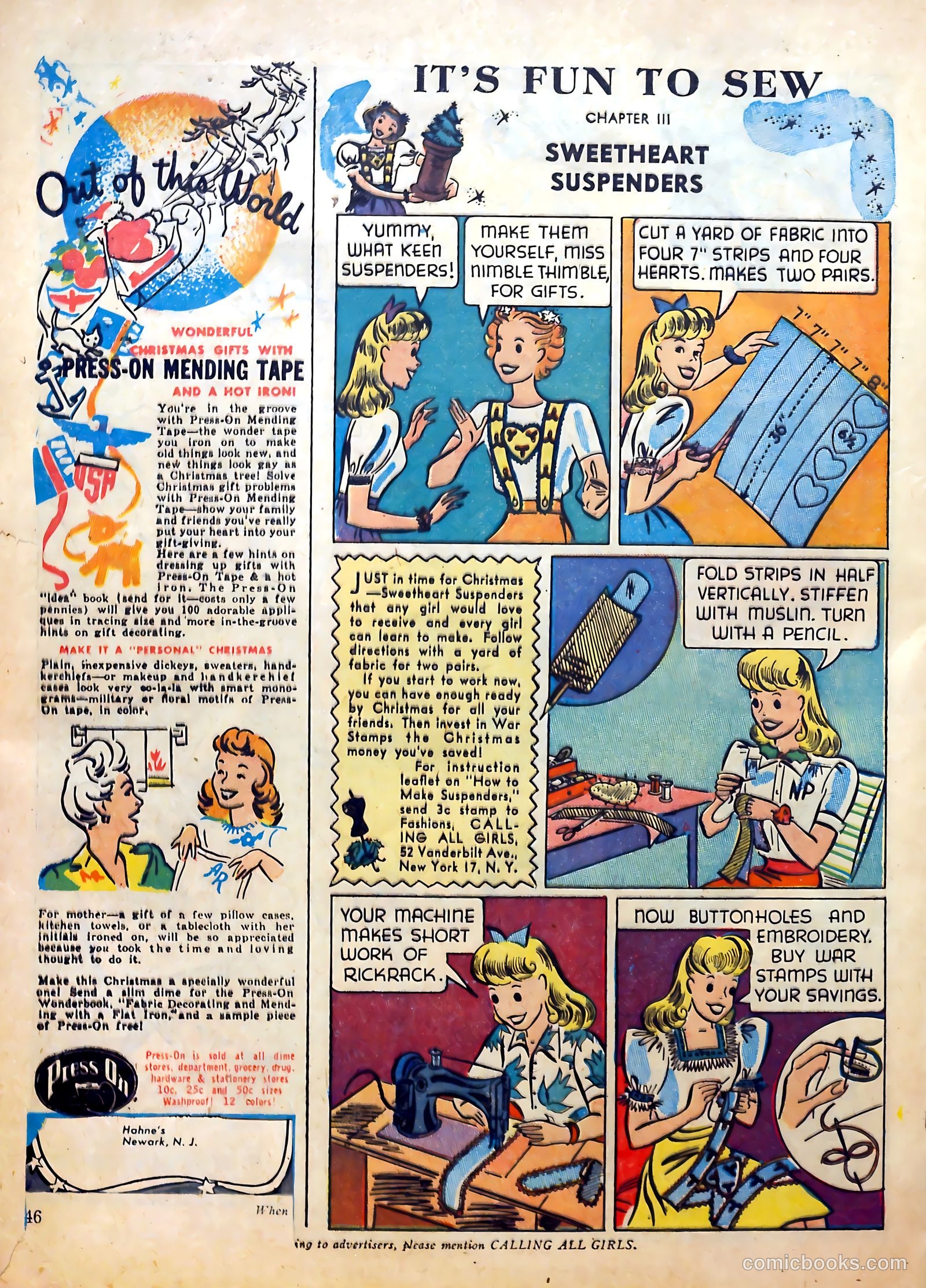 Calling All Girls #24 — page 47 of 59