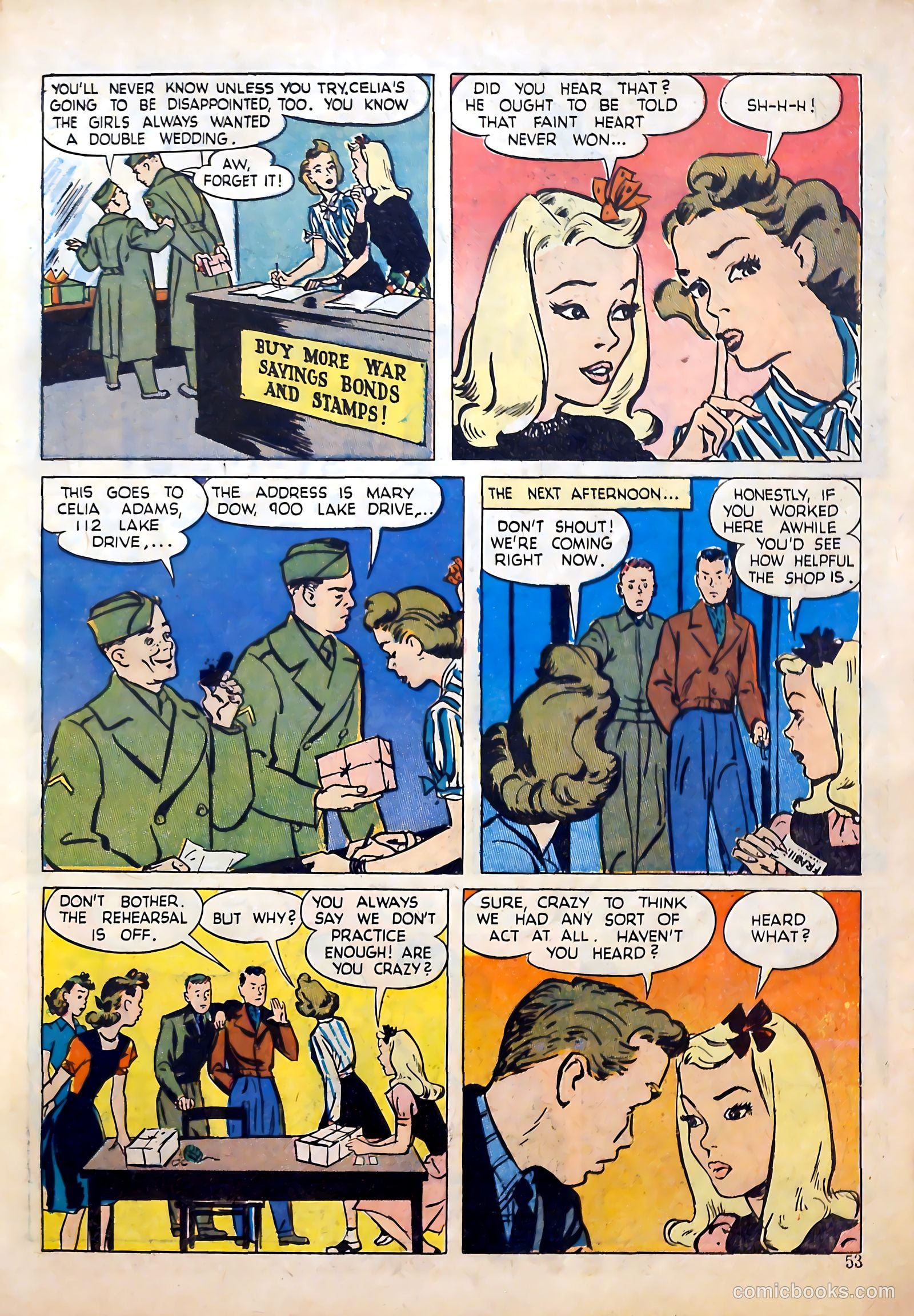 Calling All Girls #24 — page 52 of 59