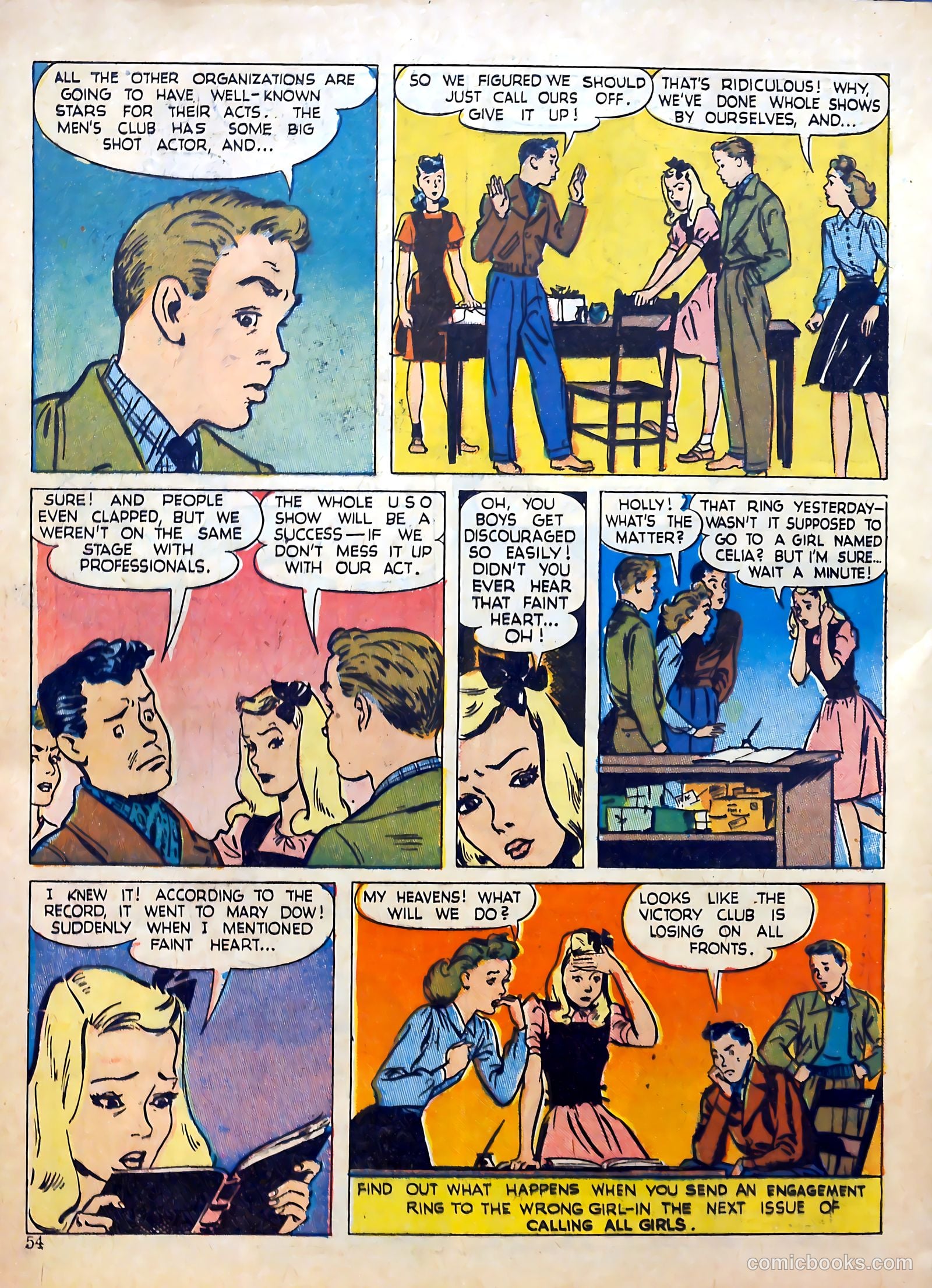 Calling All Girls #24 — page 53 of 59