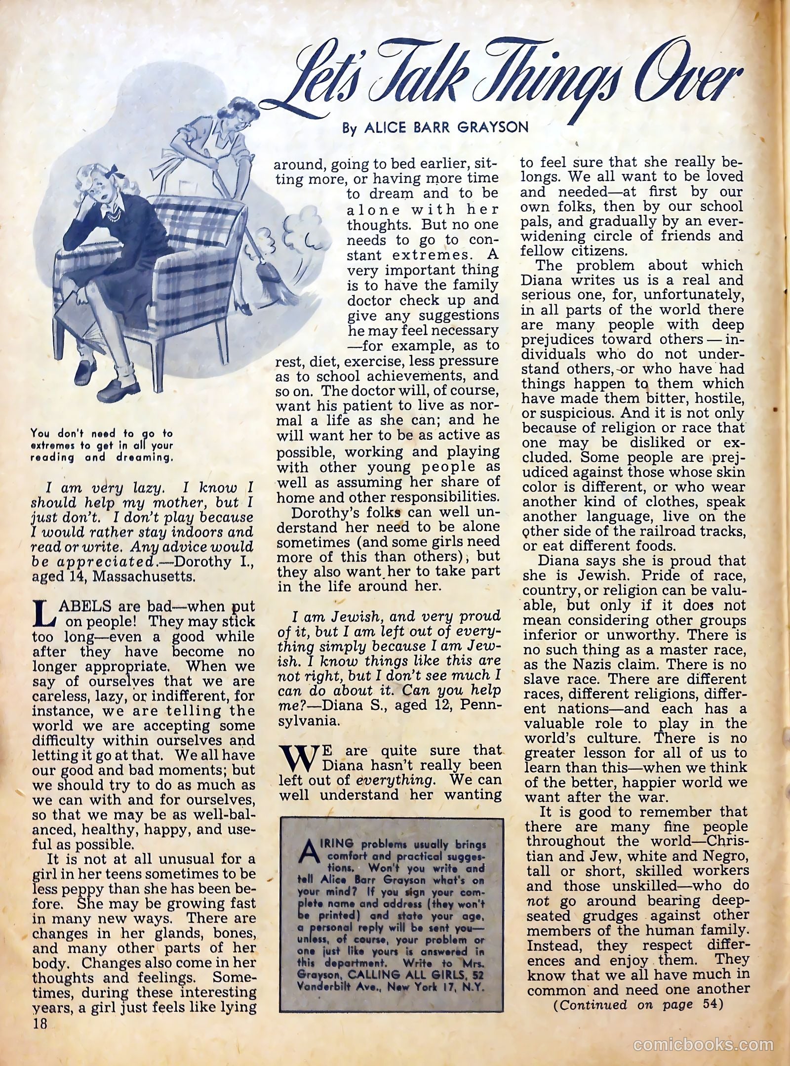 Calling All Girls #25 — page 18 of 60