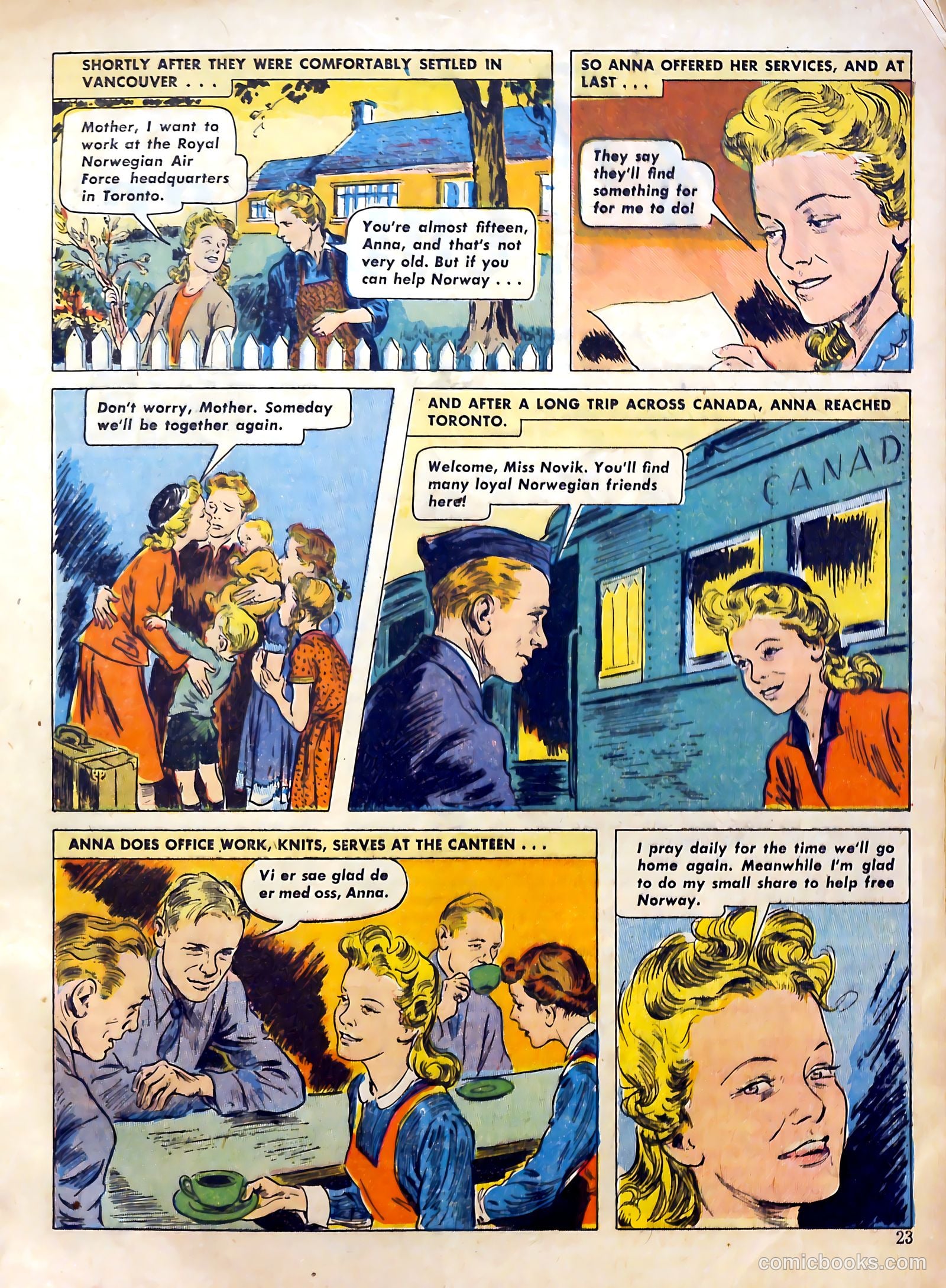 Calling All Girls #25 — page 23 of 60