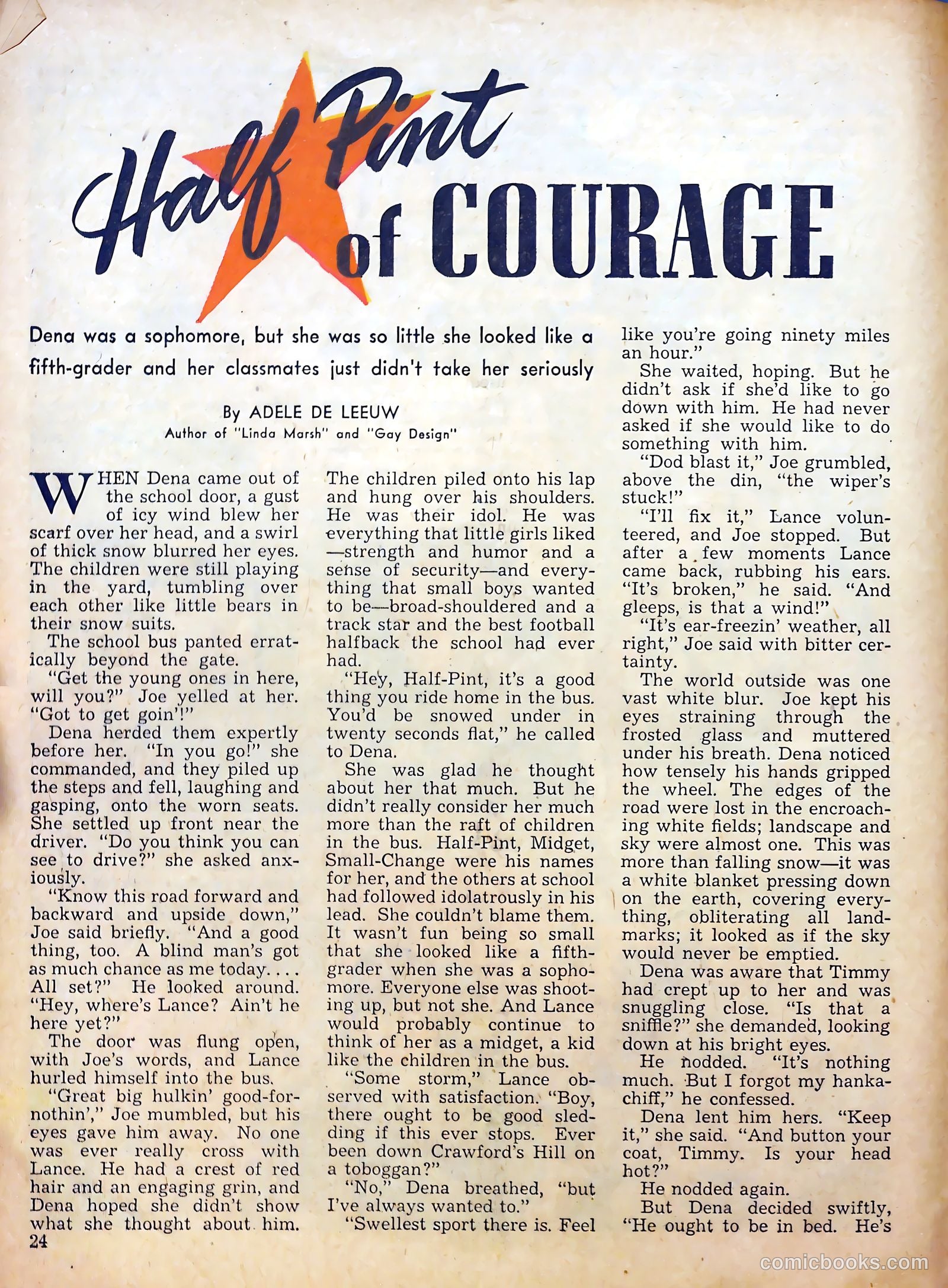 Calling All Girls #25 — page 24 of 60