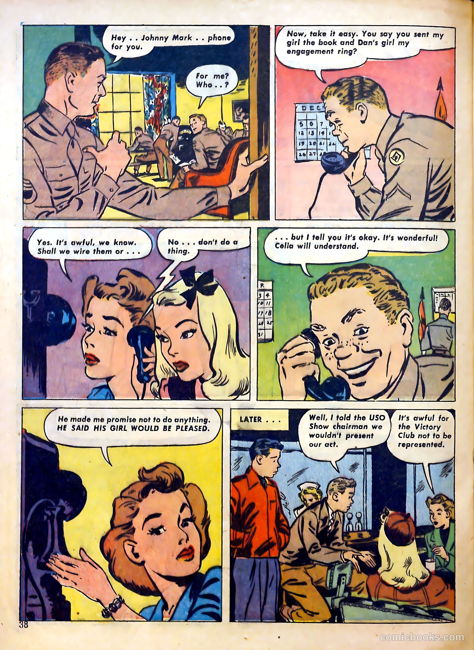 Calling All Girls #25 — page 38 of 60
