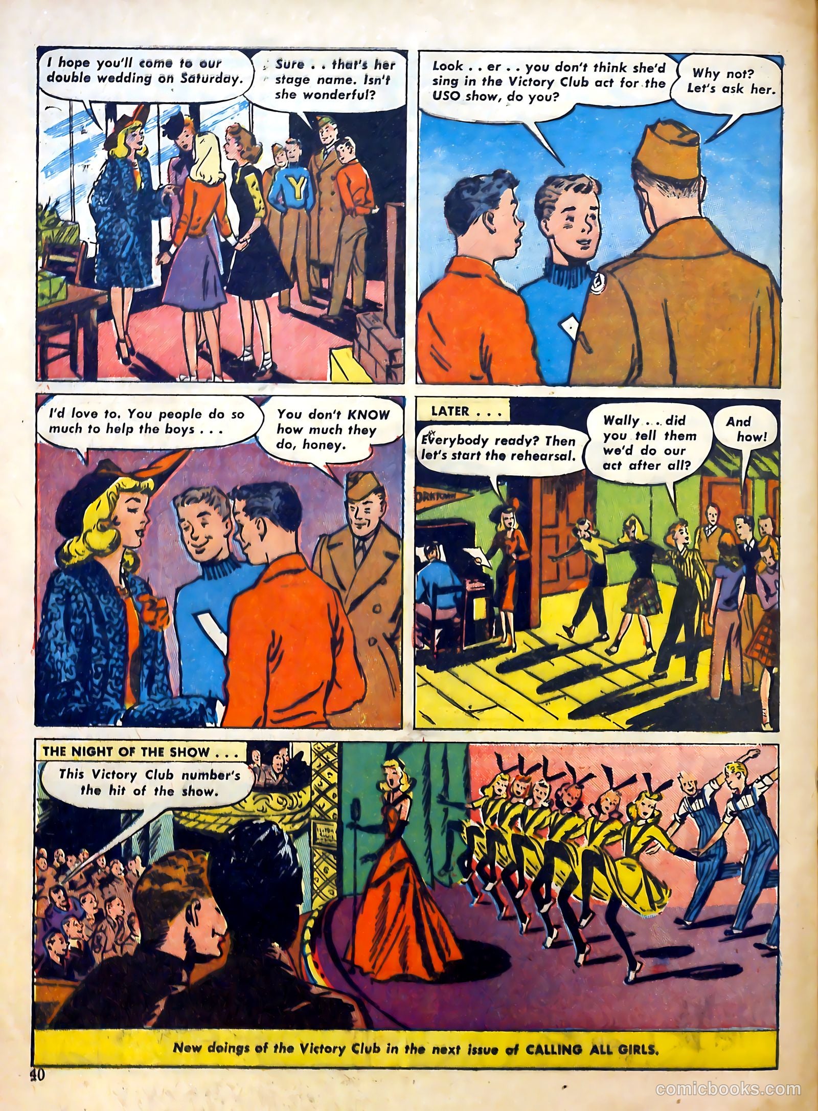 Calling All Girls #25 — page 40 of 60