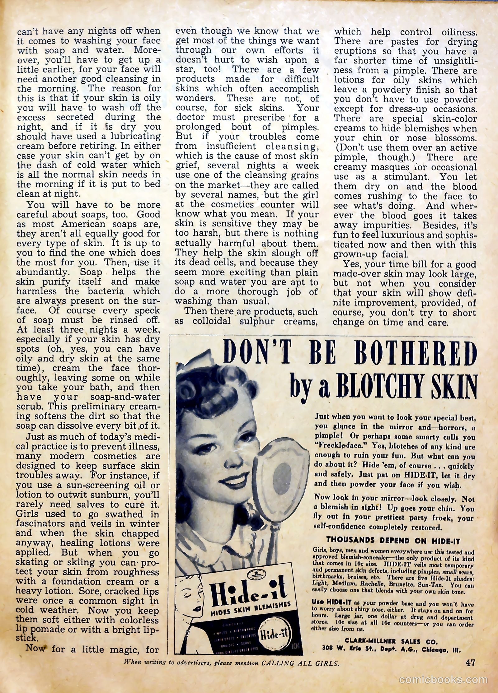 Calling All Girls #25 — page 47 of 60