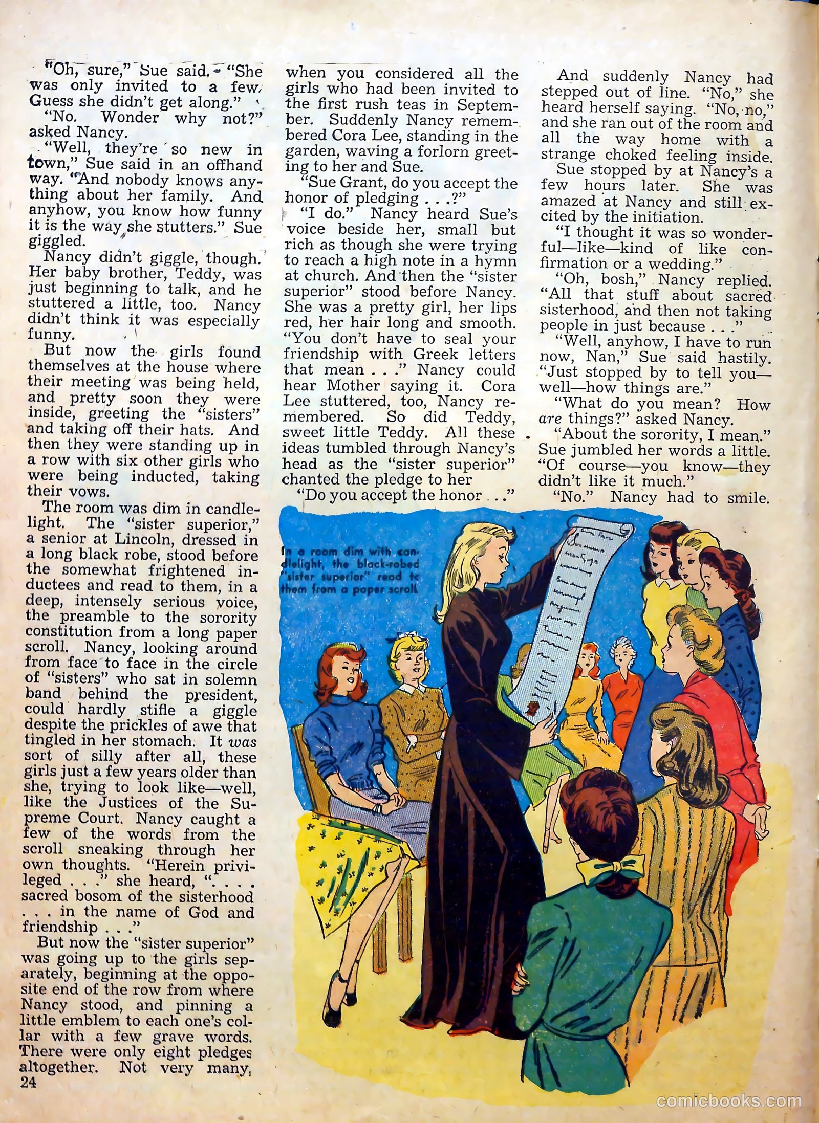 Calling All Girls #26 — page 24 of 60