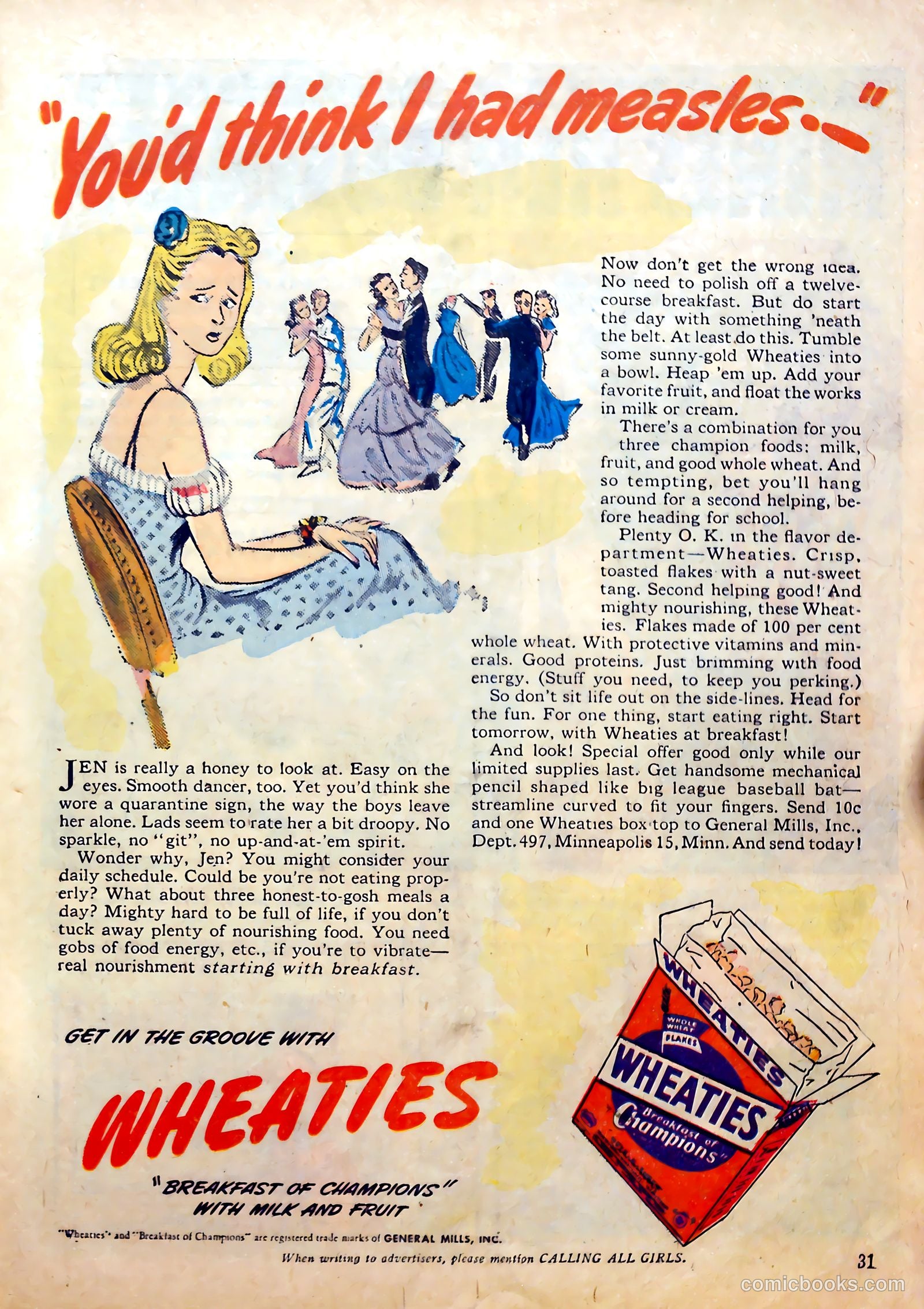 Calling All Girls #26 — page 31 of 60