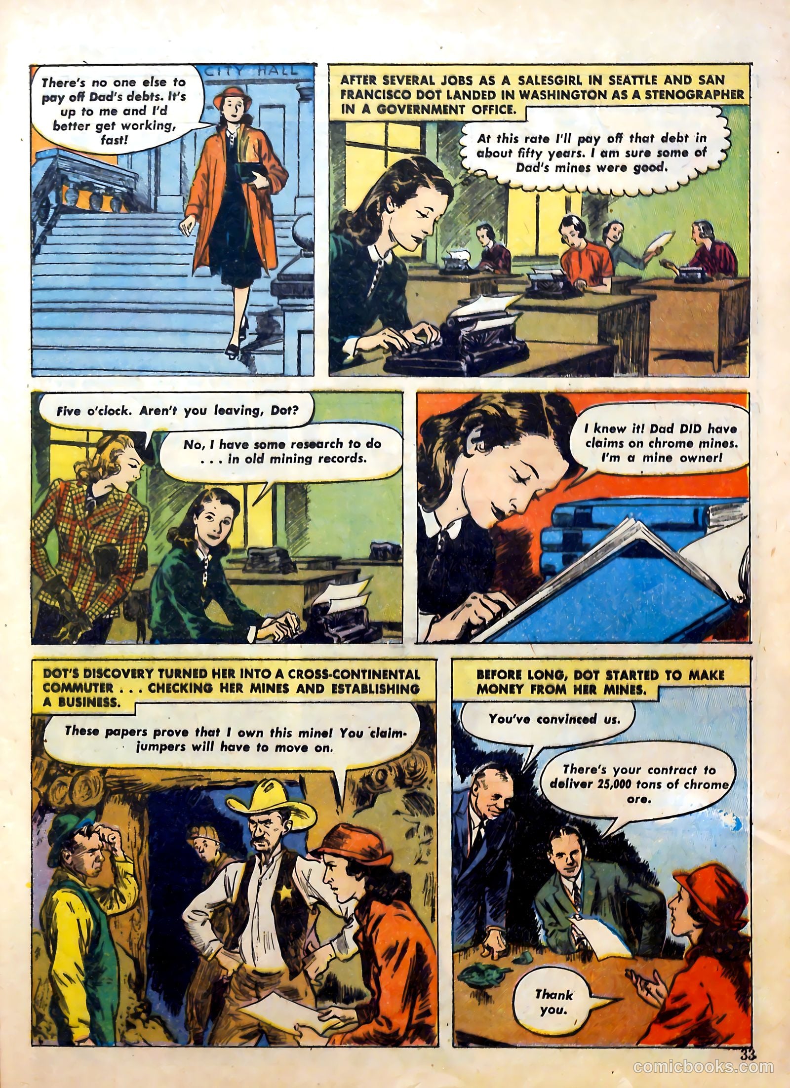 Calling All Girls #26 — page 33 of 60