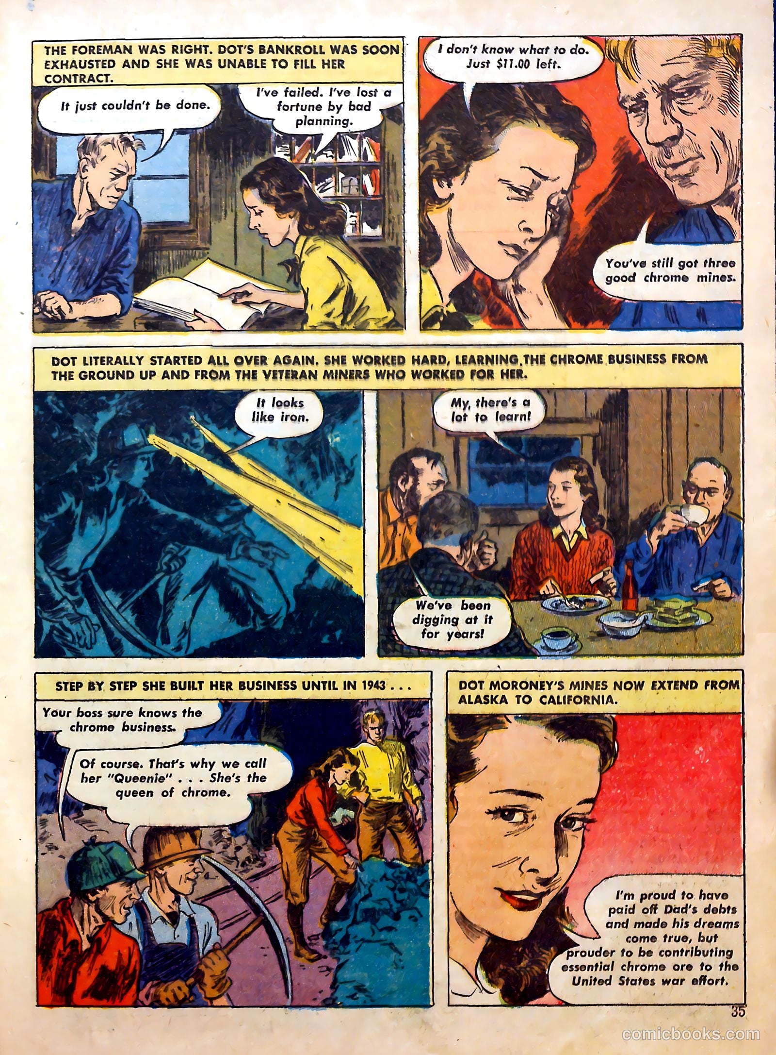 Calling All Girls #26 — page 35 of 60