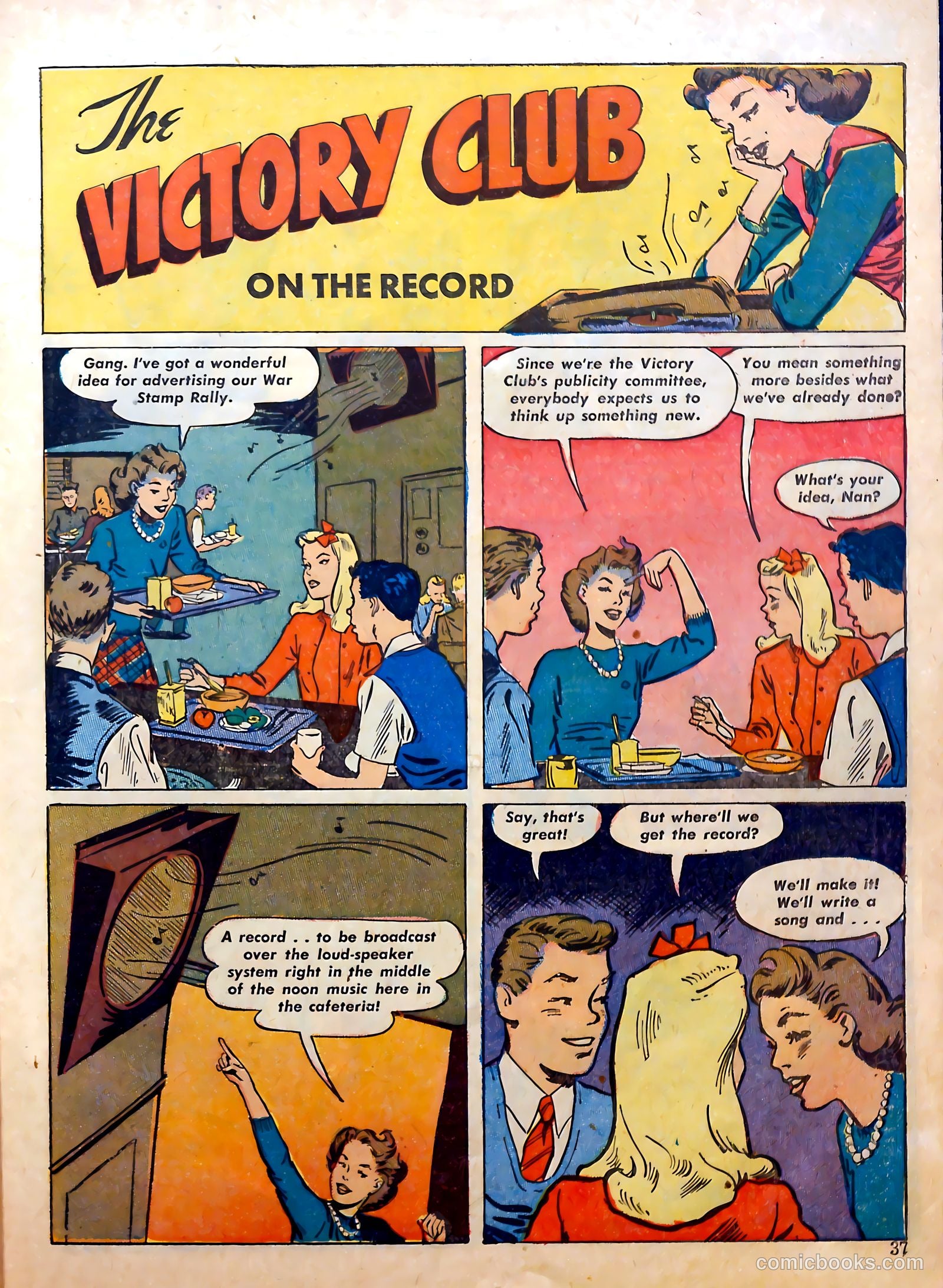 Calling All Girls #26 — page 37 of 60
