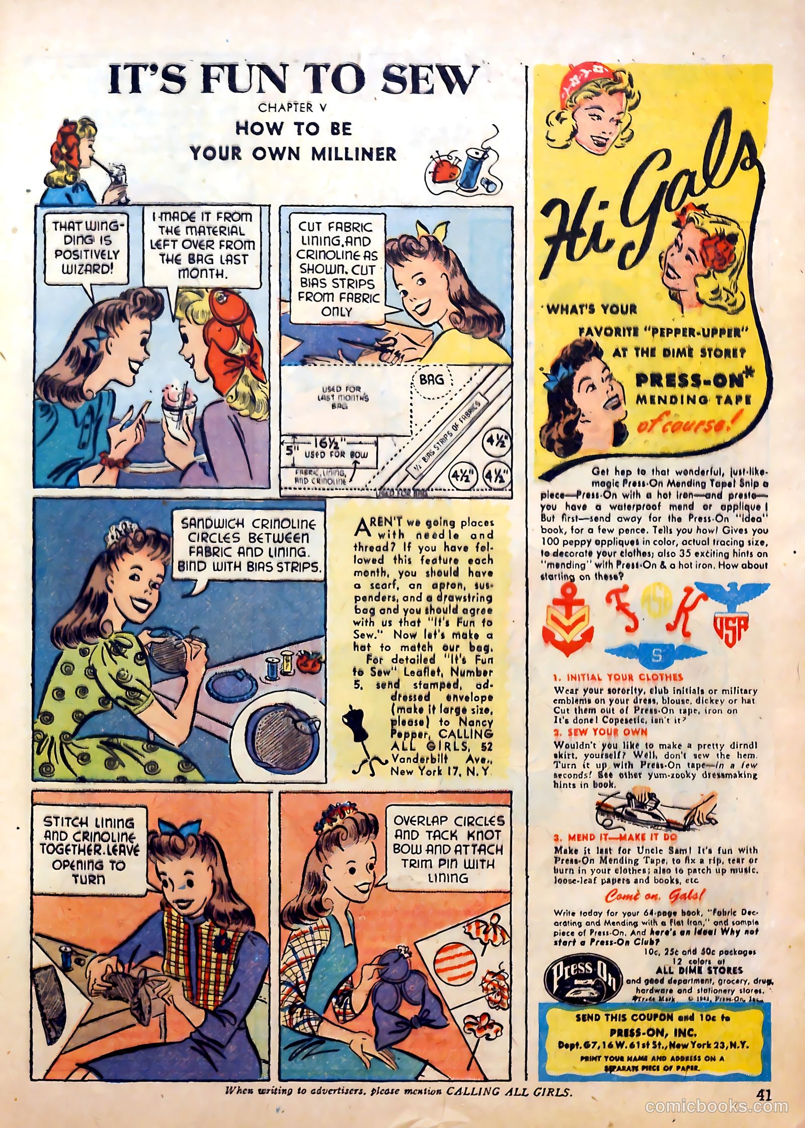 Calling All Girls #26 — page 41 of 60