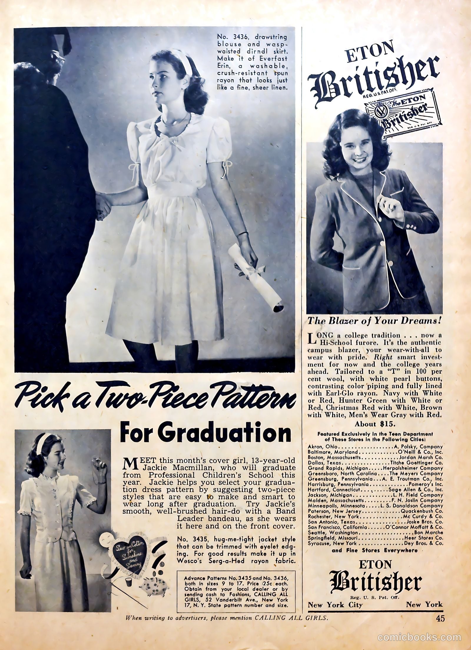Calling All Girls #26 — page 45 of 60
