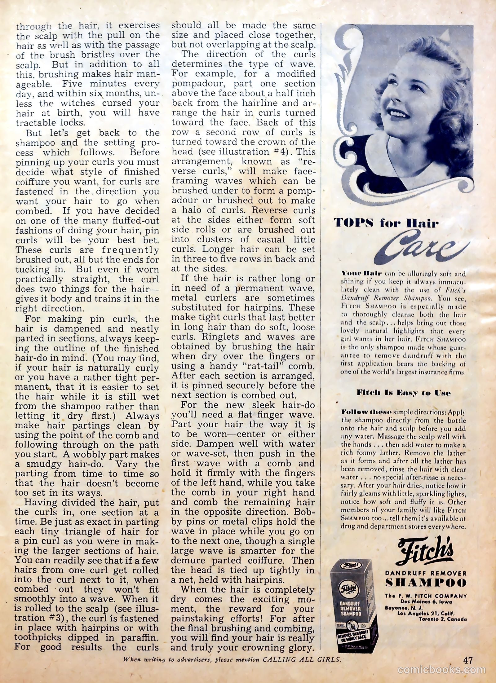 Calling All Girls #26 — page 47 of 60