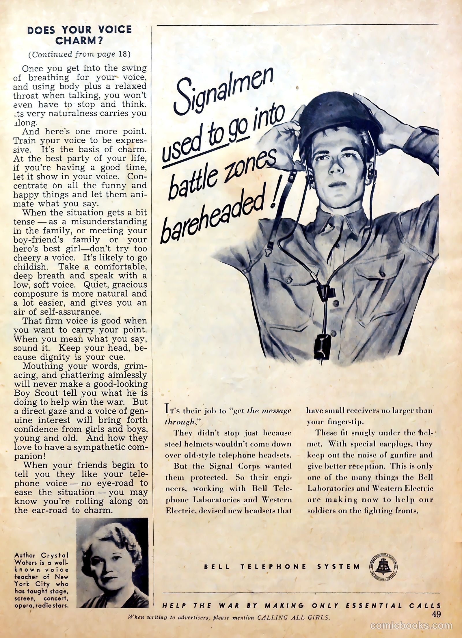 Calling All Girls #26 — page 49 of 60