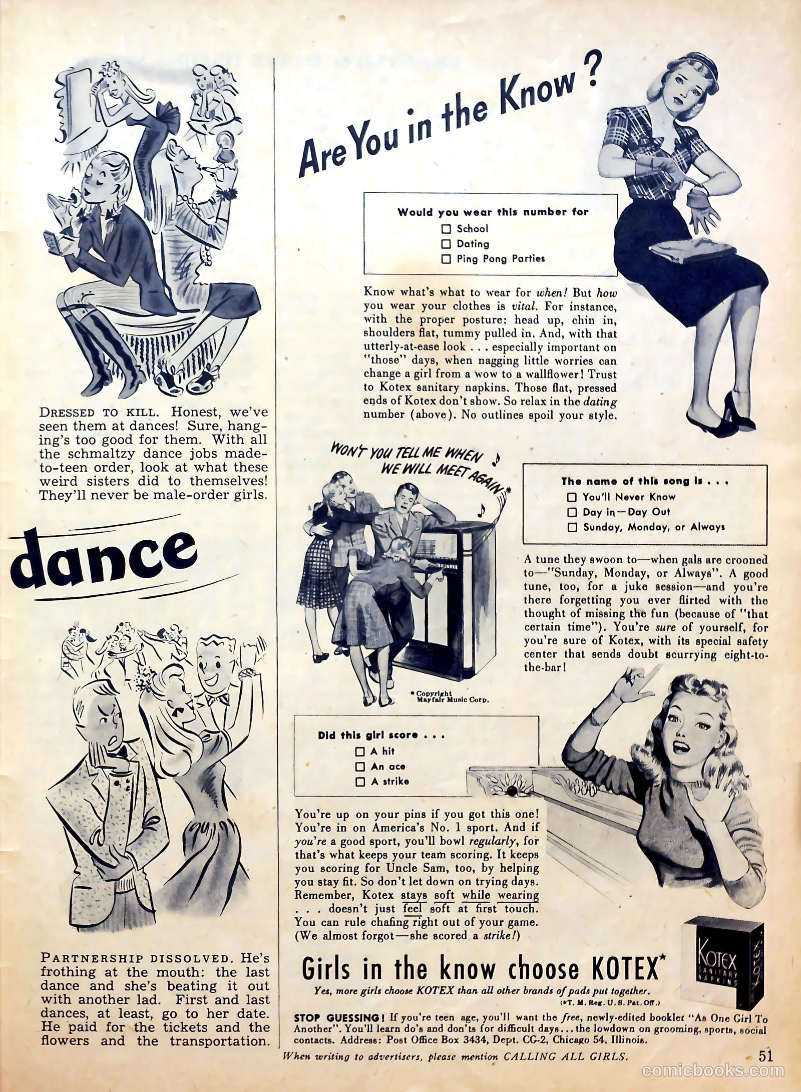 Calling All Girls #26 — page 51 of 60