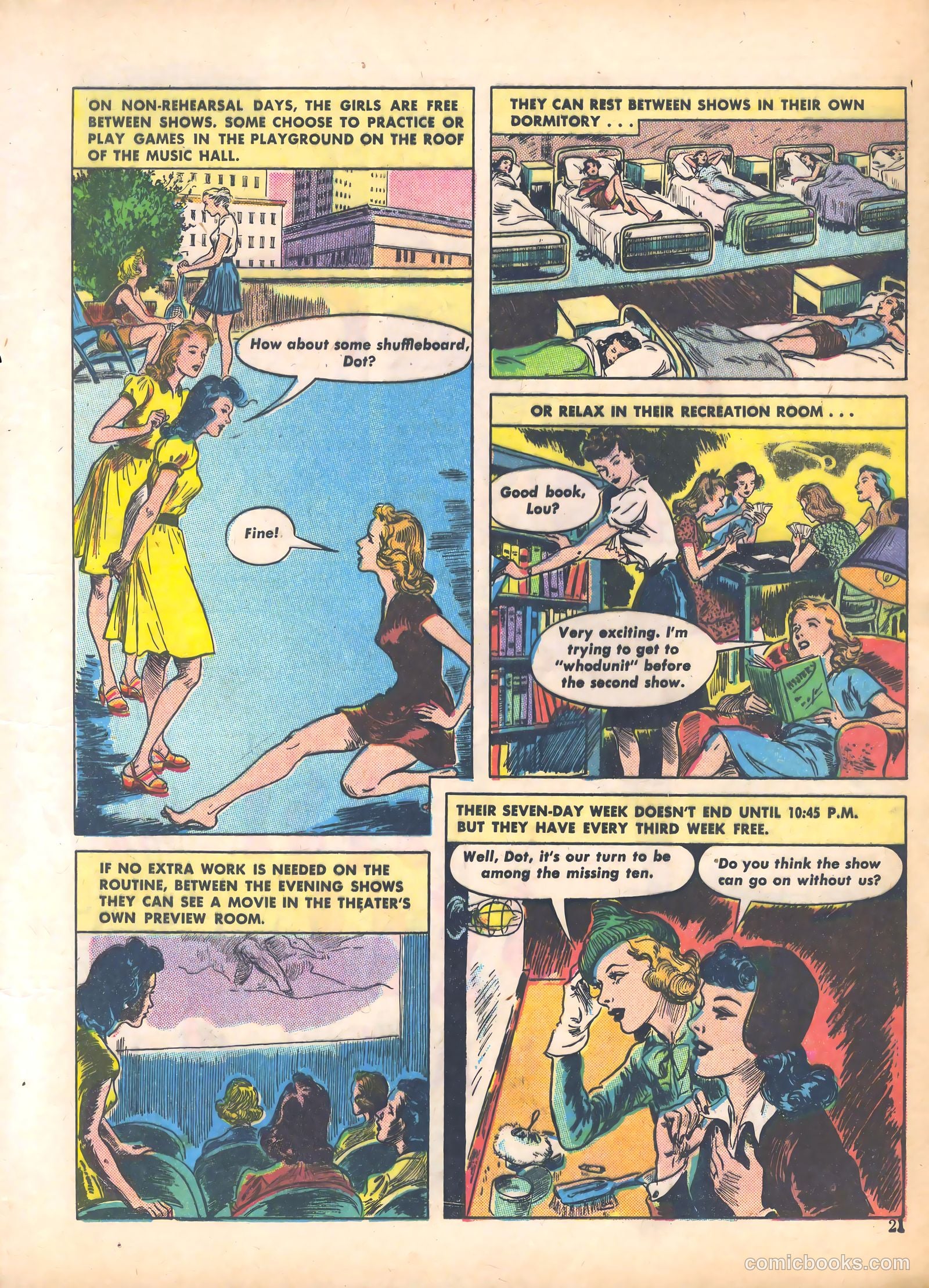 Calling All Girls #27 — page 21 of 60