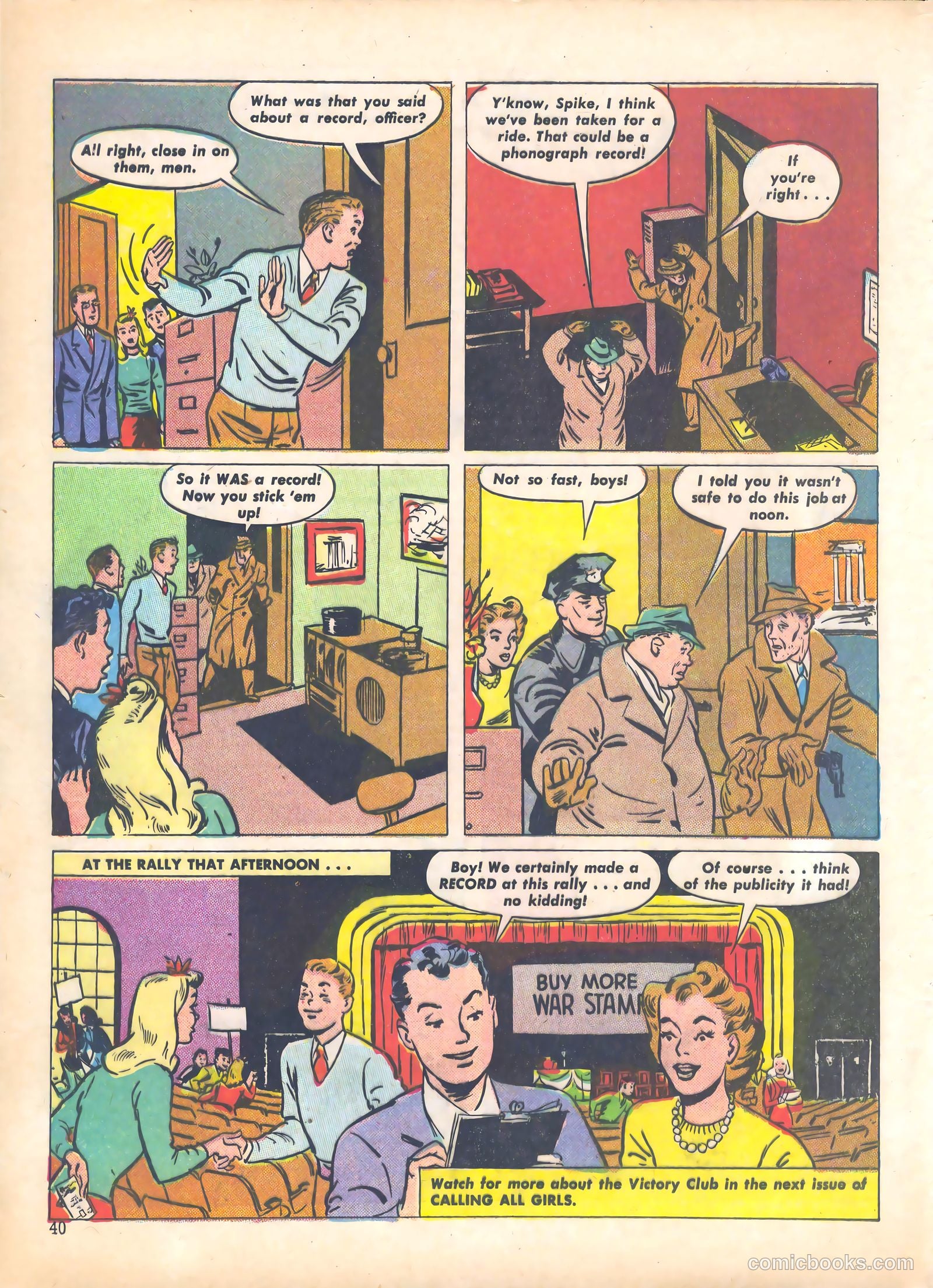 Calling All Girls #27 — page 40 of 60