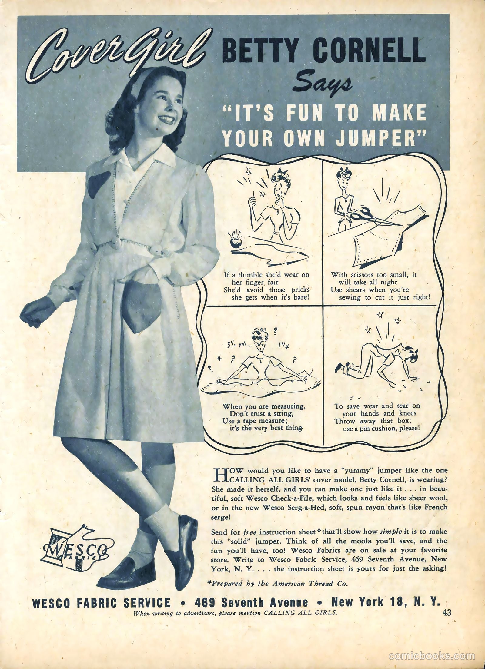 Calling All Girls #27 — page 43 of 60