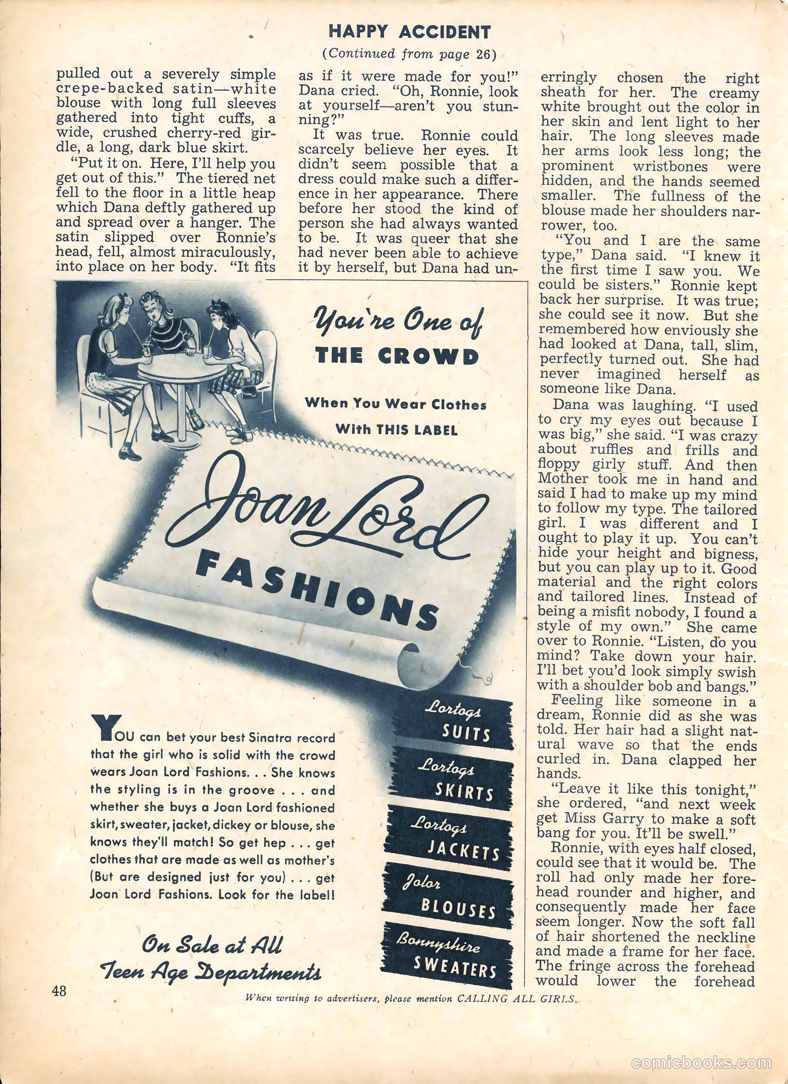 Calling All Girls #27 — page 48 of 60