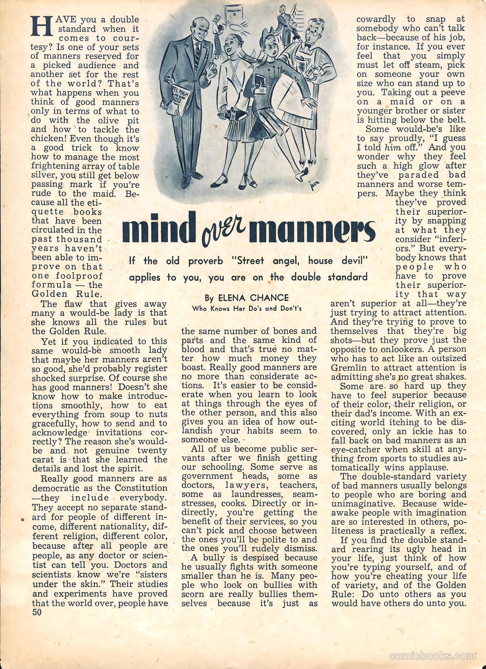 Calling All Girls #27 — page 50 of 60