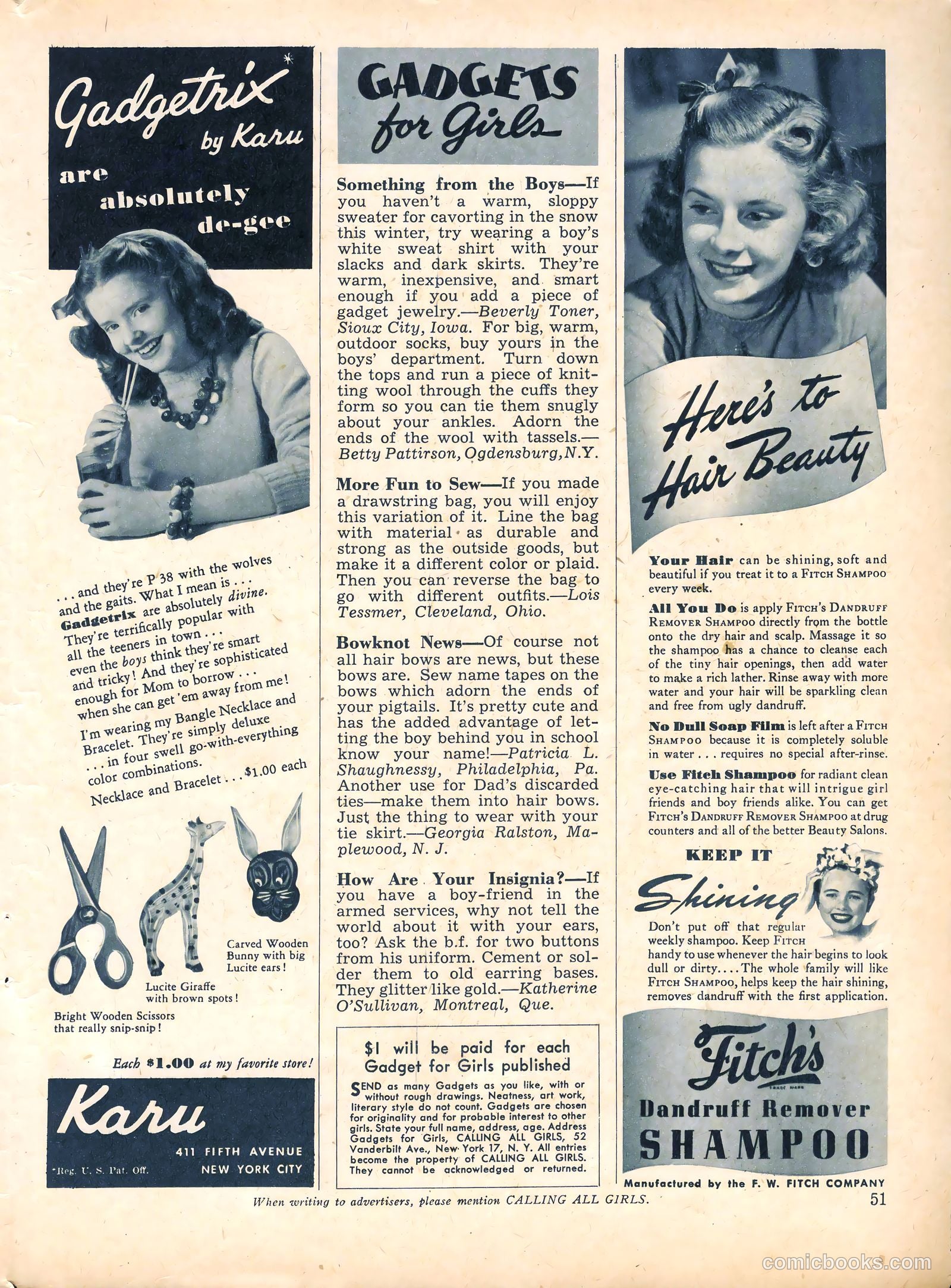 Calling All Girls #27 — page 51 of 60