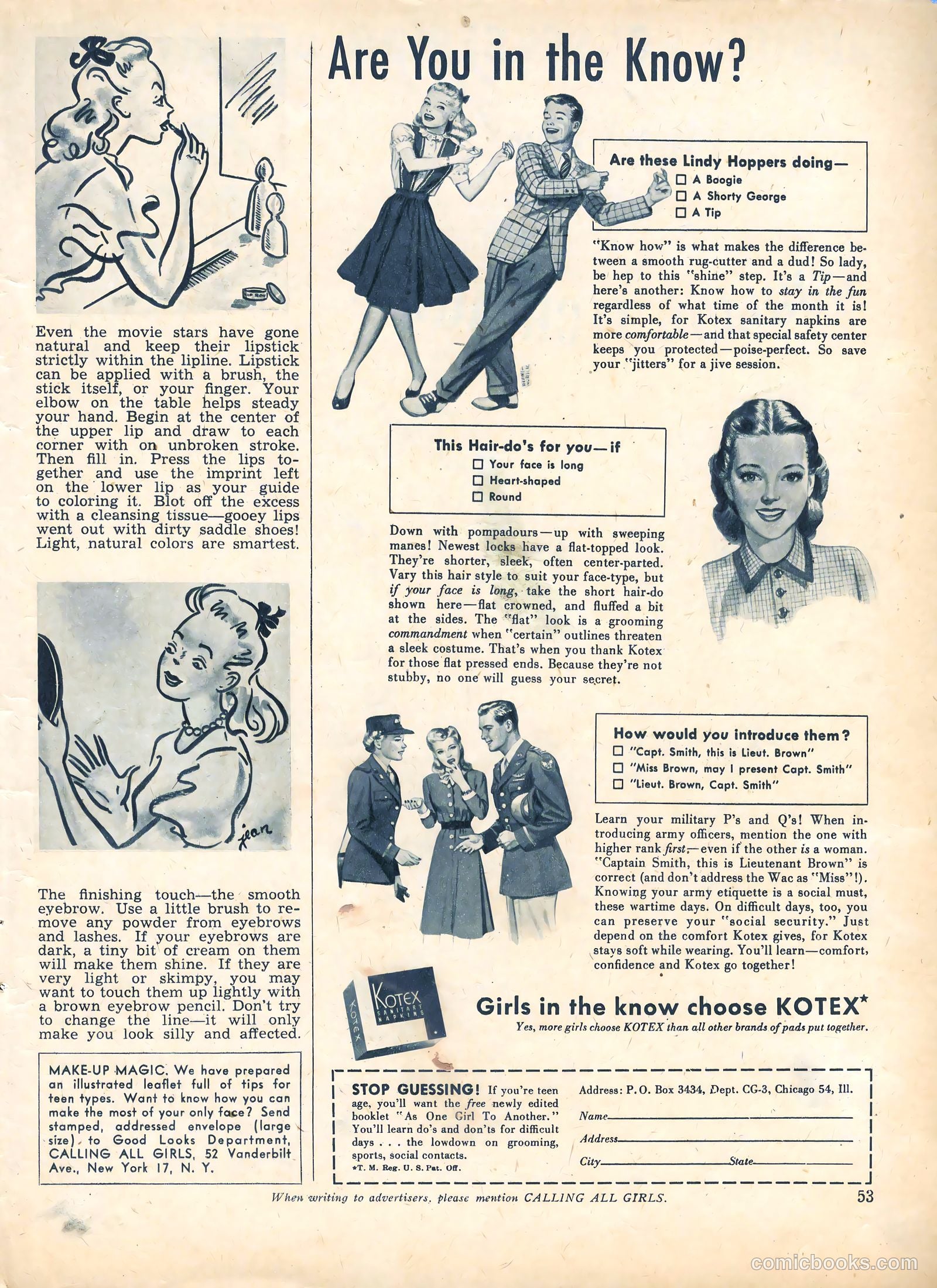 Calling All Girls #27 — page 53 of 60