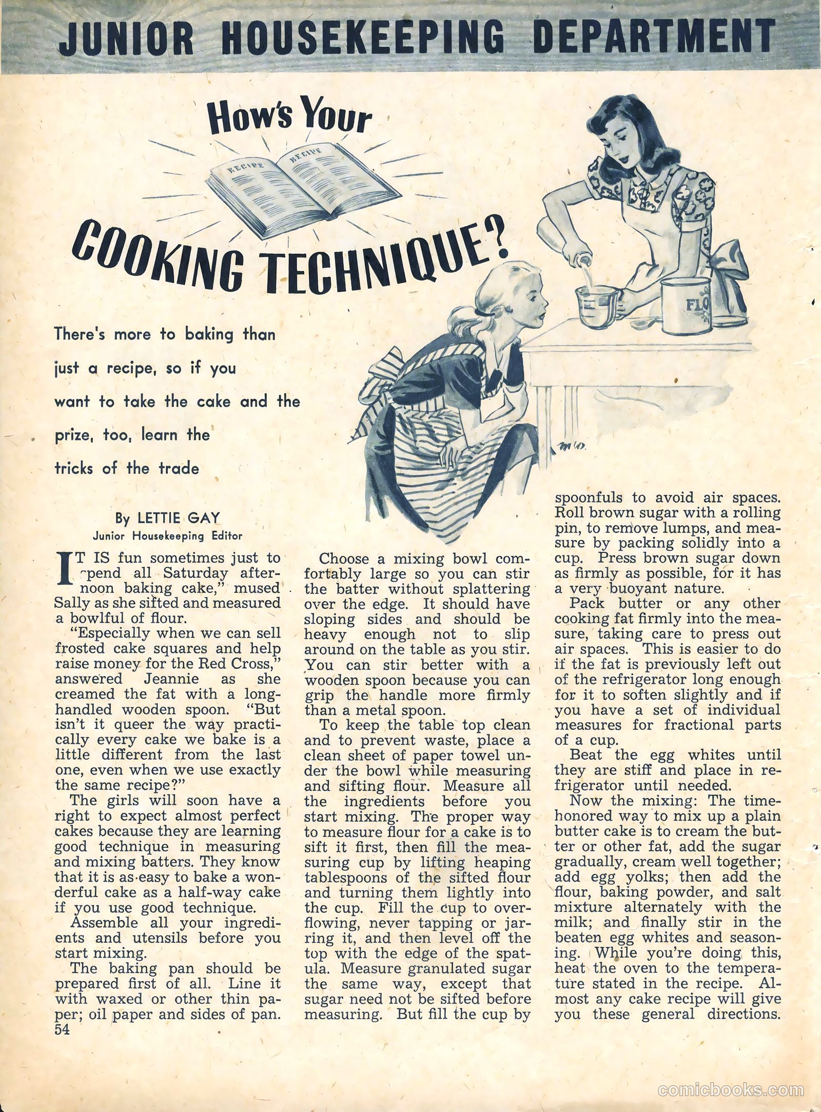 Calling All Girls #27 — page 54 of 60