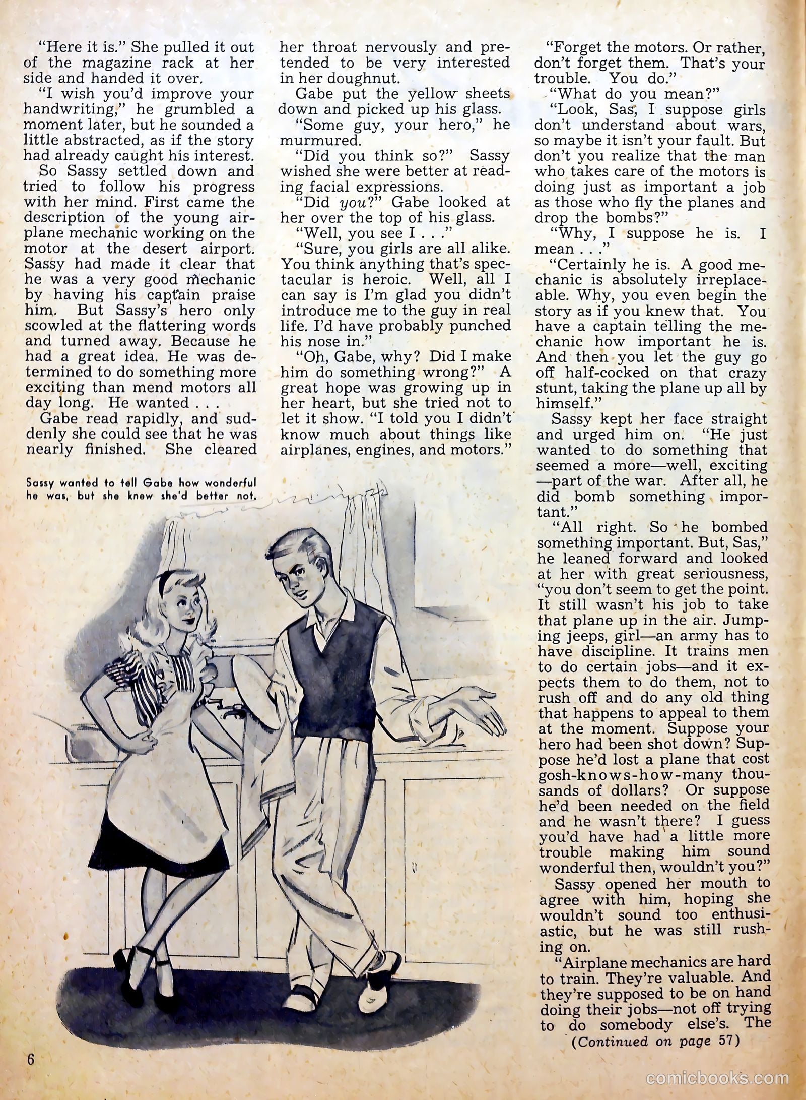 Calling All Girls #28 — page 6 of 60