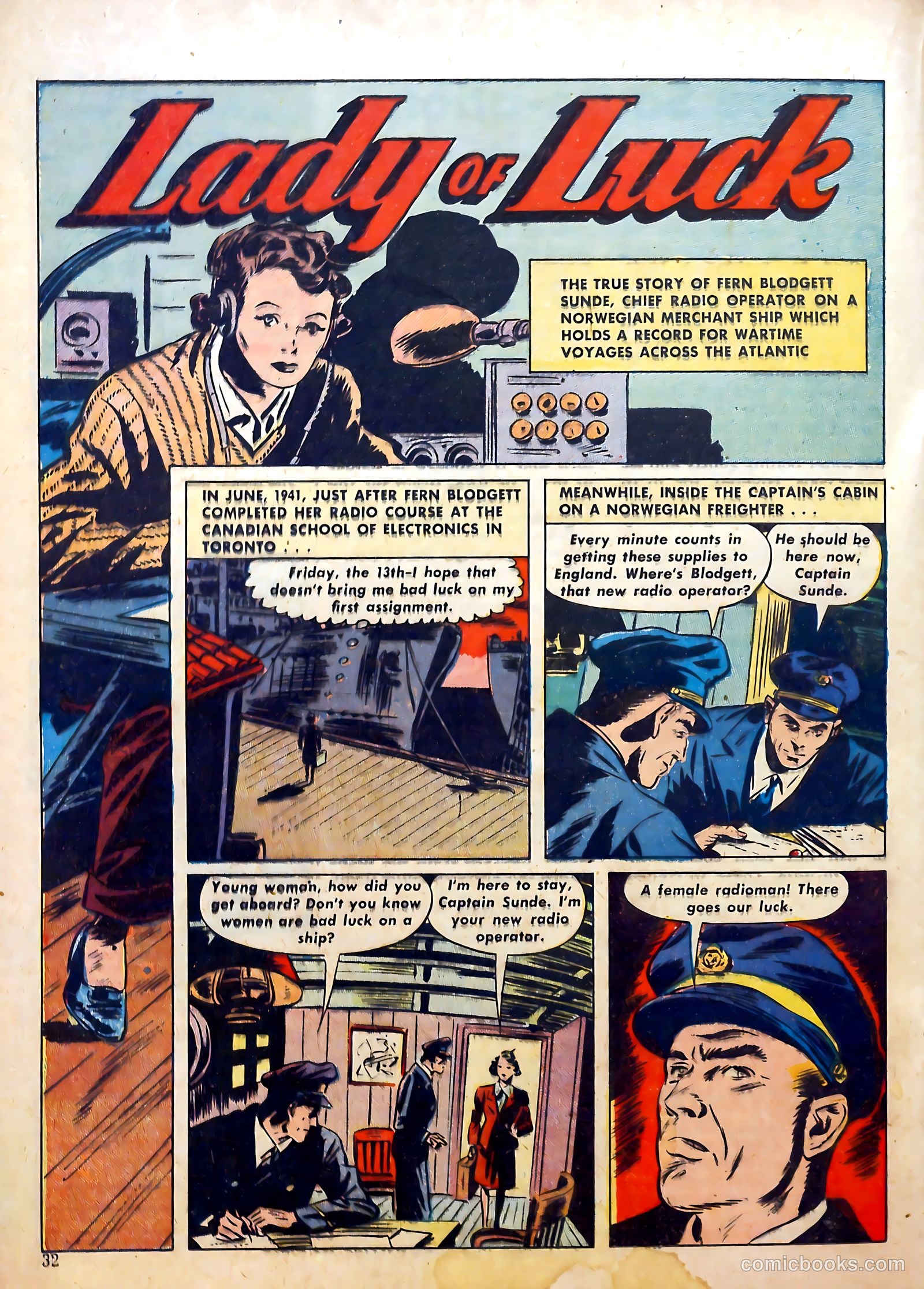 Calling All Girls #28 — page 32 of 60