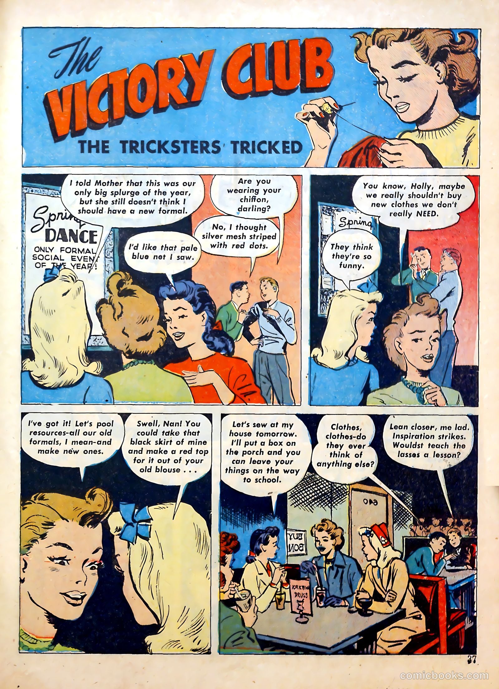 Calling All Girls #28 — page 37 of 60