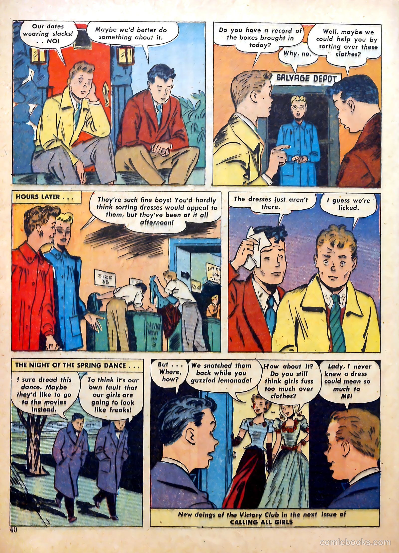 Calling All Girls #28 — page 40 of 60