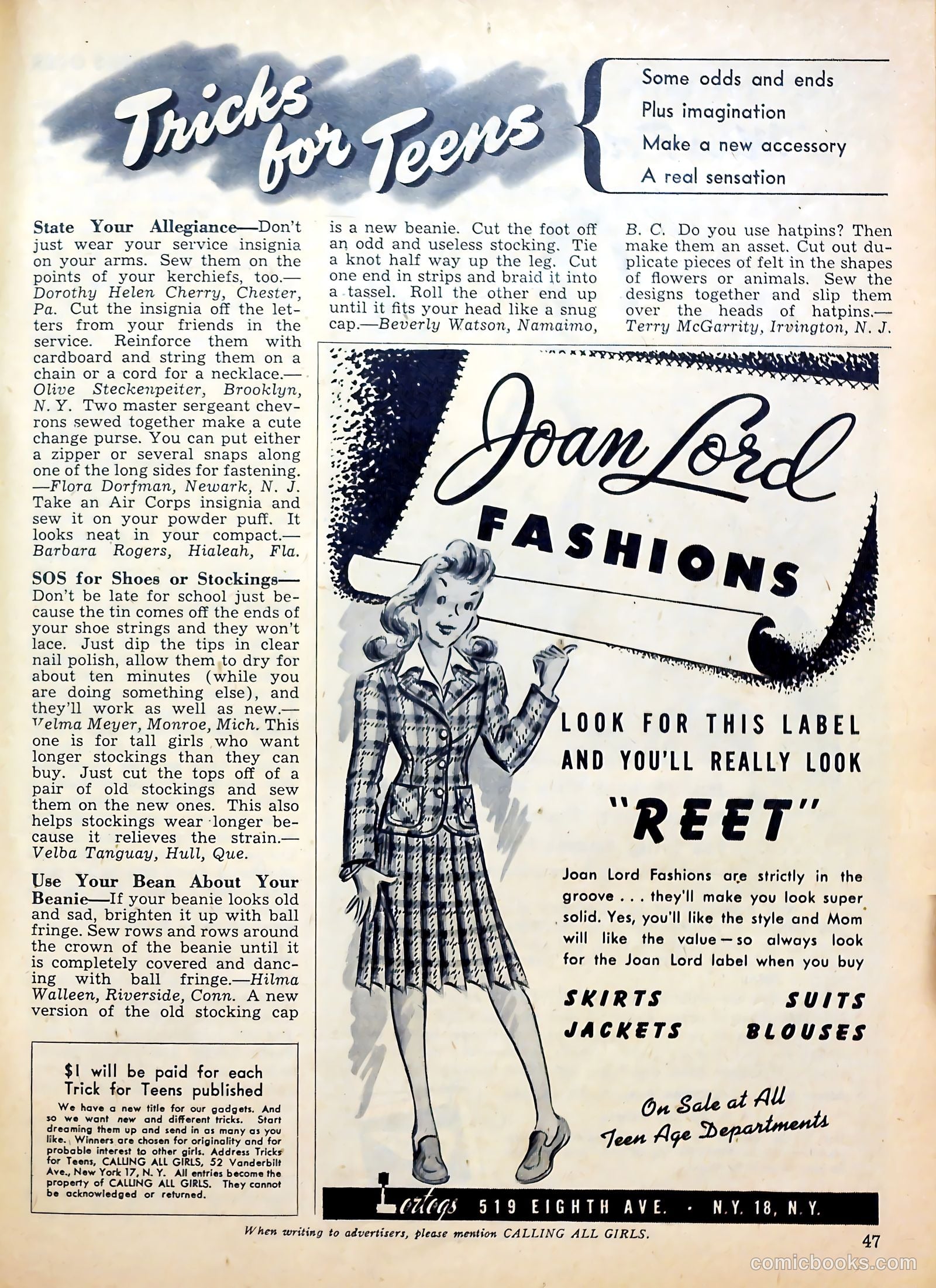 Calling All Girls #28 — page 47 of 60
