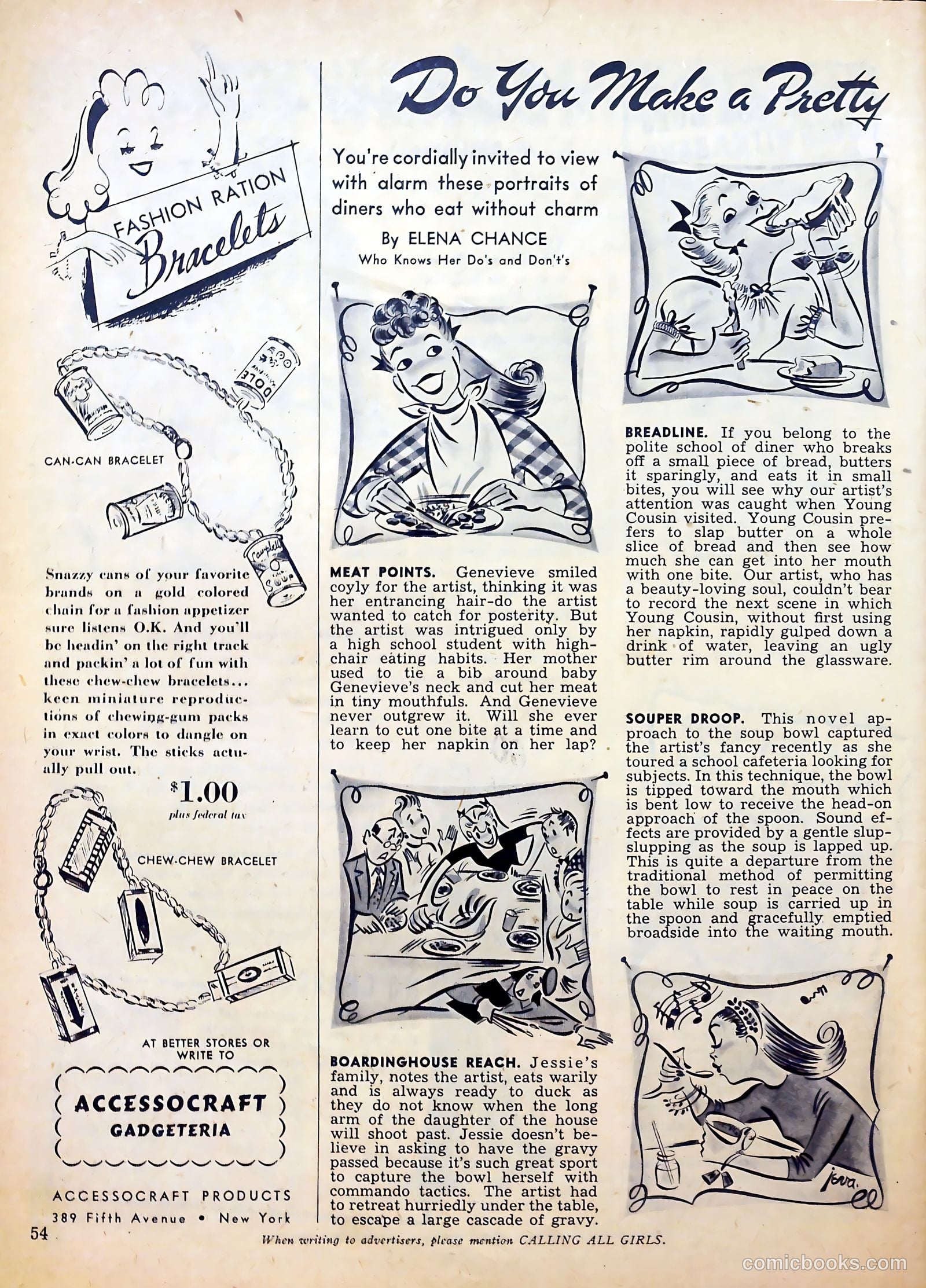 Calling All Girls #28 — page 54 of 60