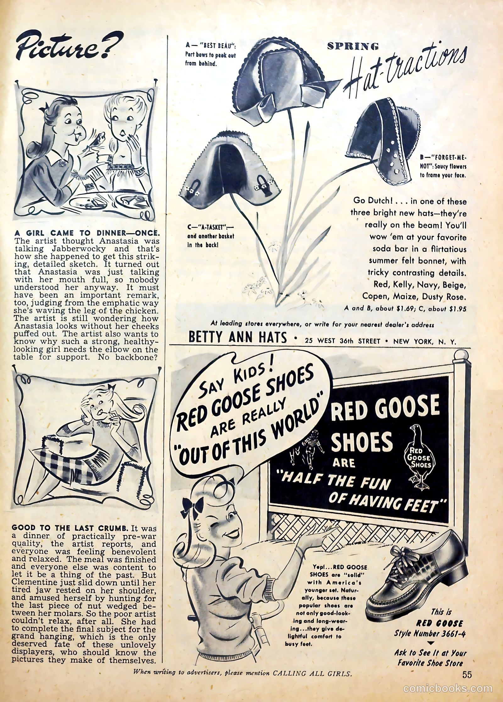 Calling All Girls #28 — page 55 of 60