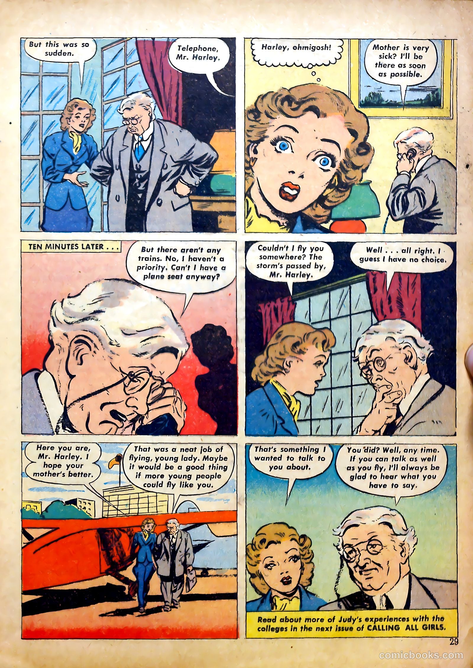 Calling All Girls #29 — page 29 of 62