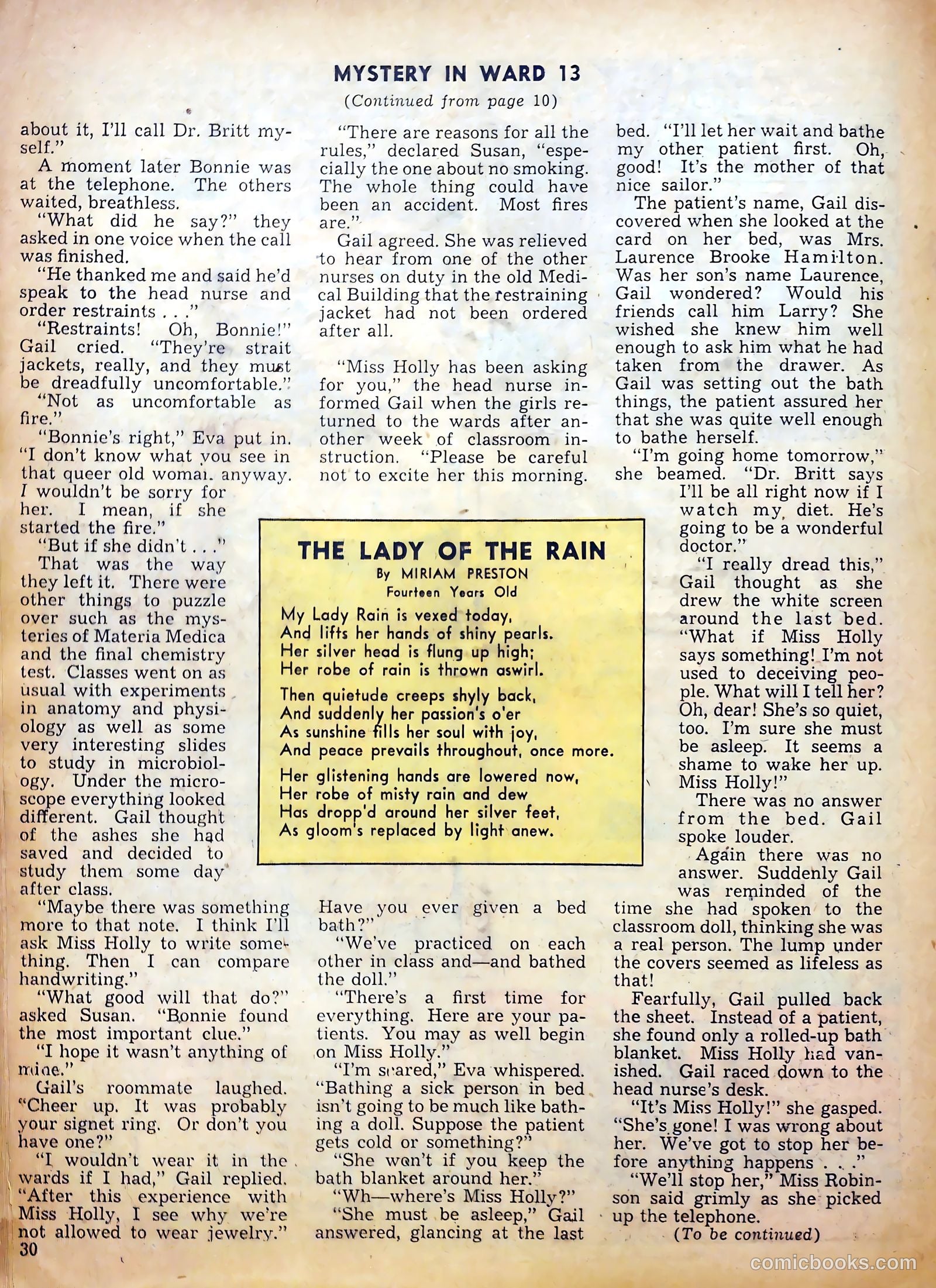 Calling All Girls #29 — page 30 of 62