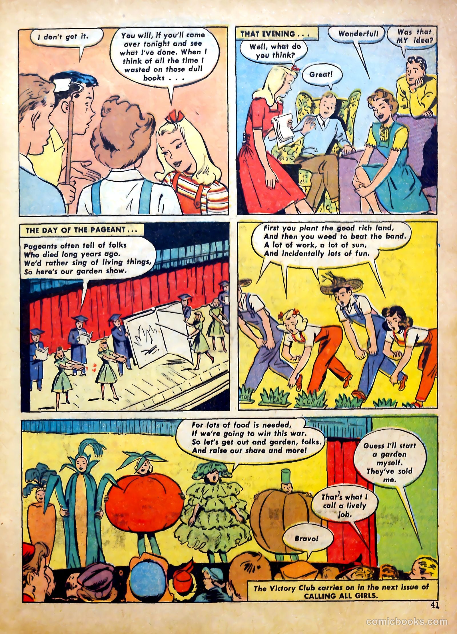 Calling All Girls #29 — page 41 of 62