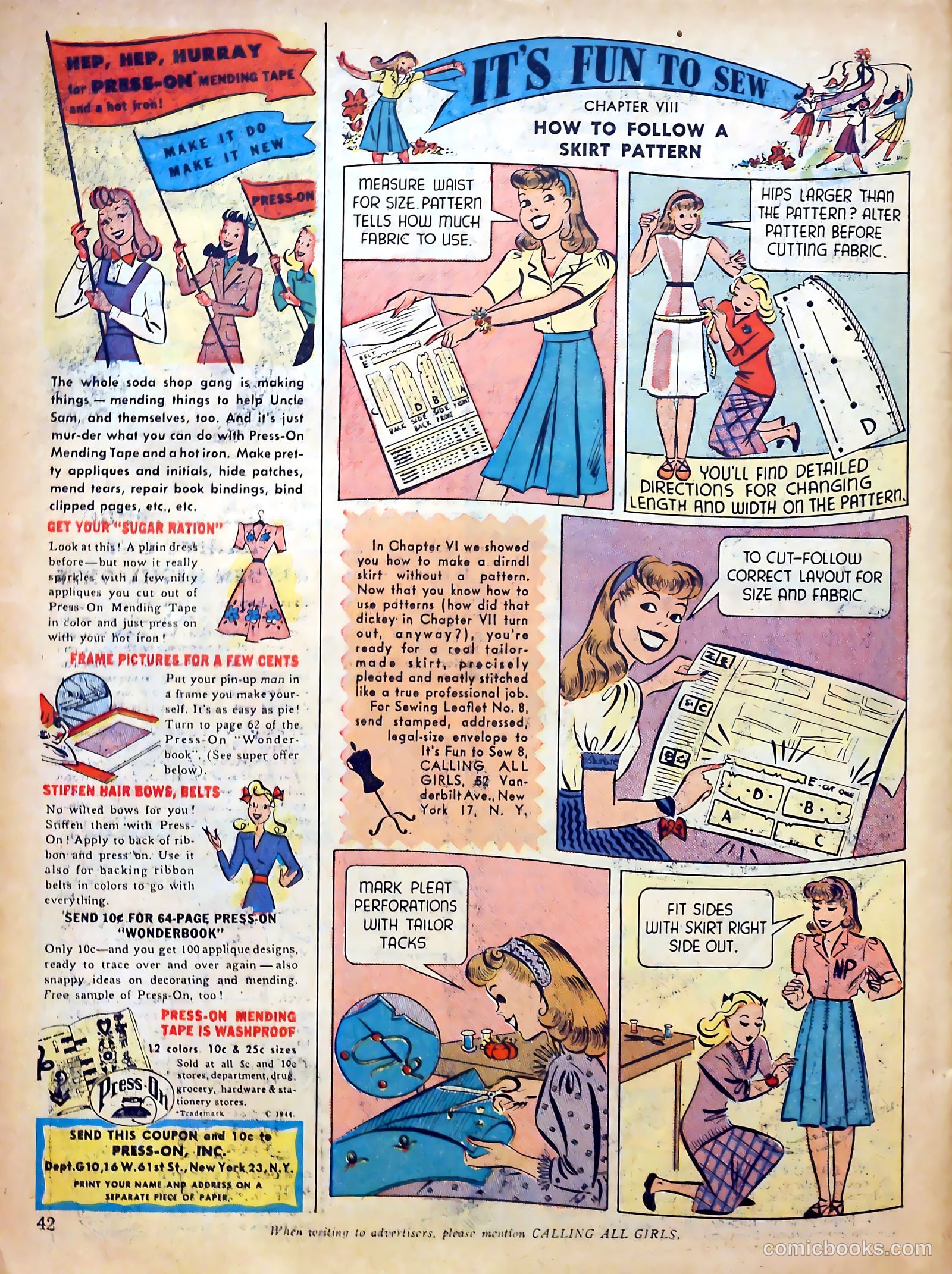 Calling All Girls #29 — page 42 of 62