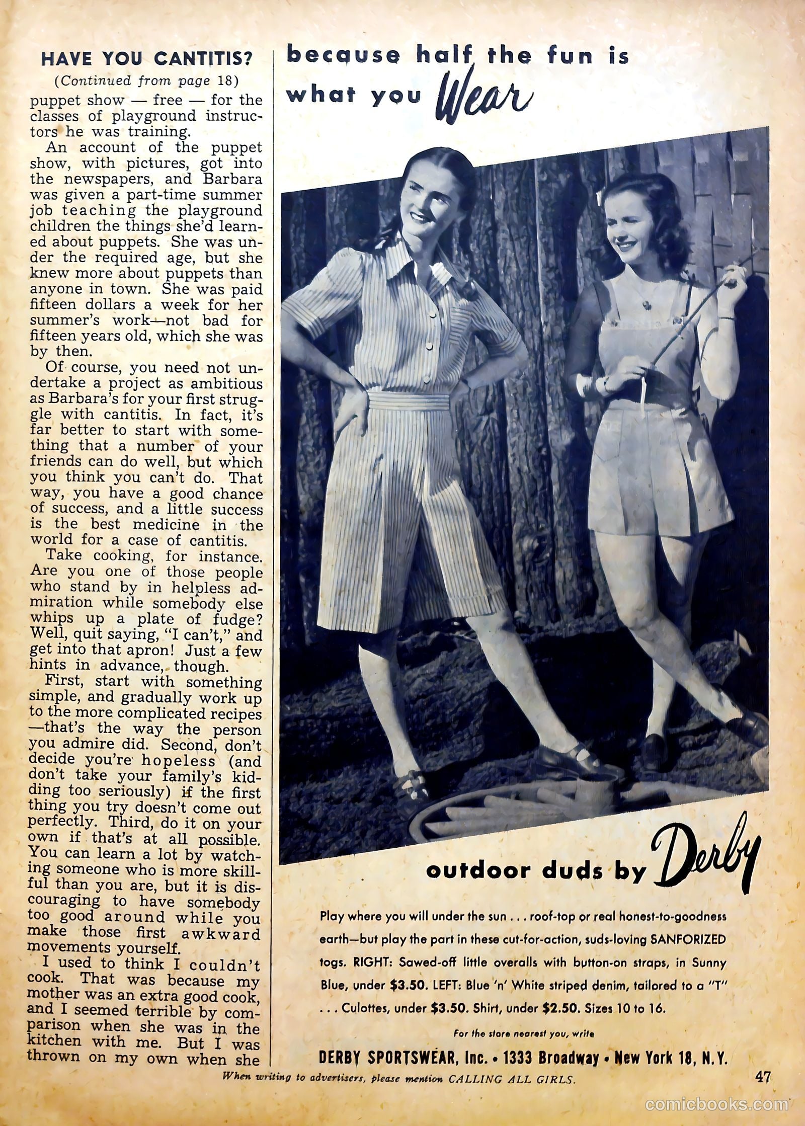 Calling All Girls #29 — page 47 of 62