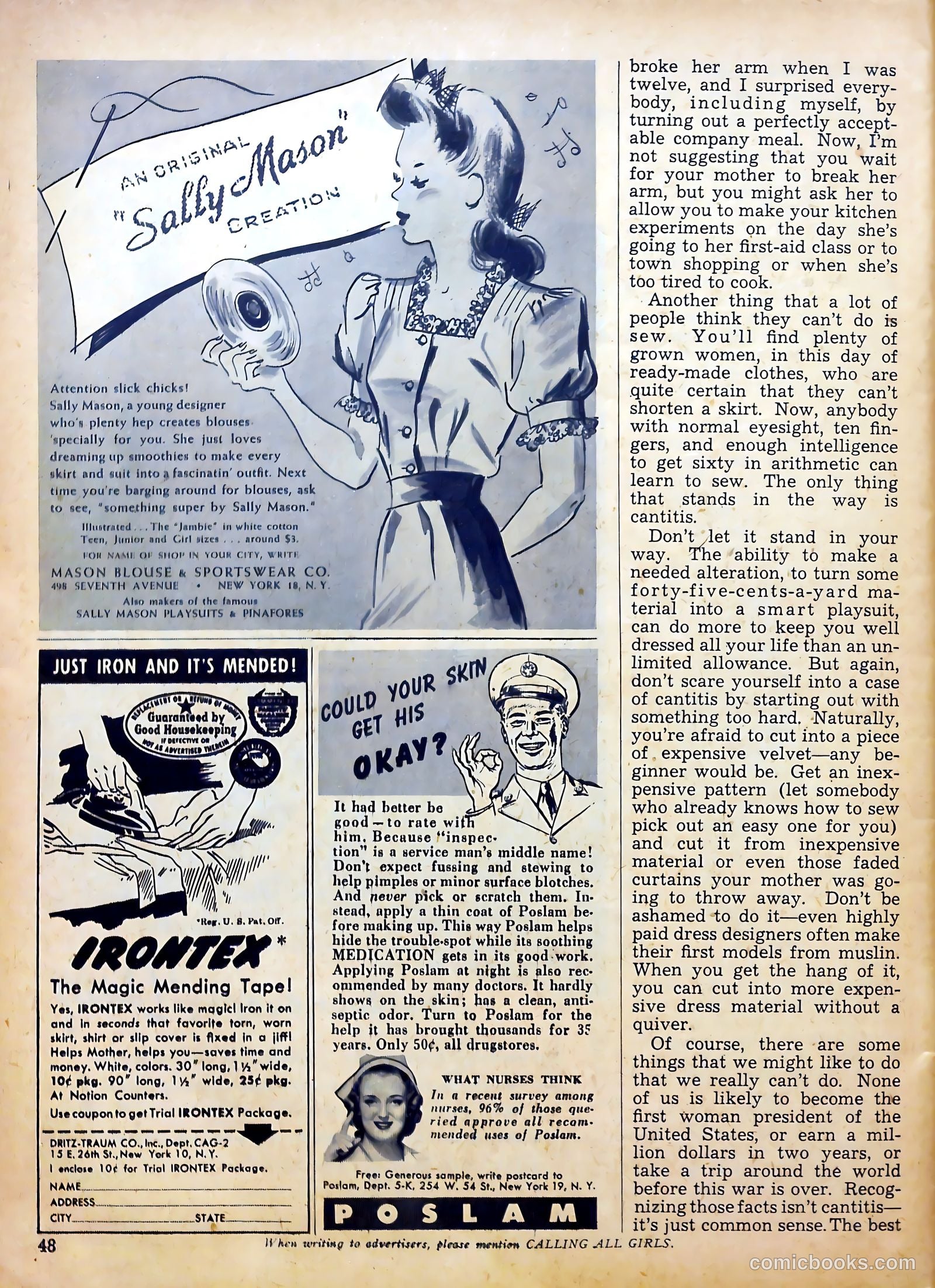 Calling All Girls #29 — page 48 of 62