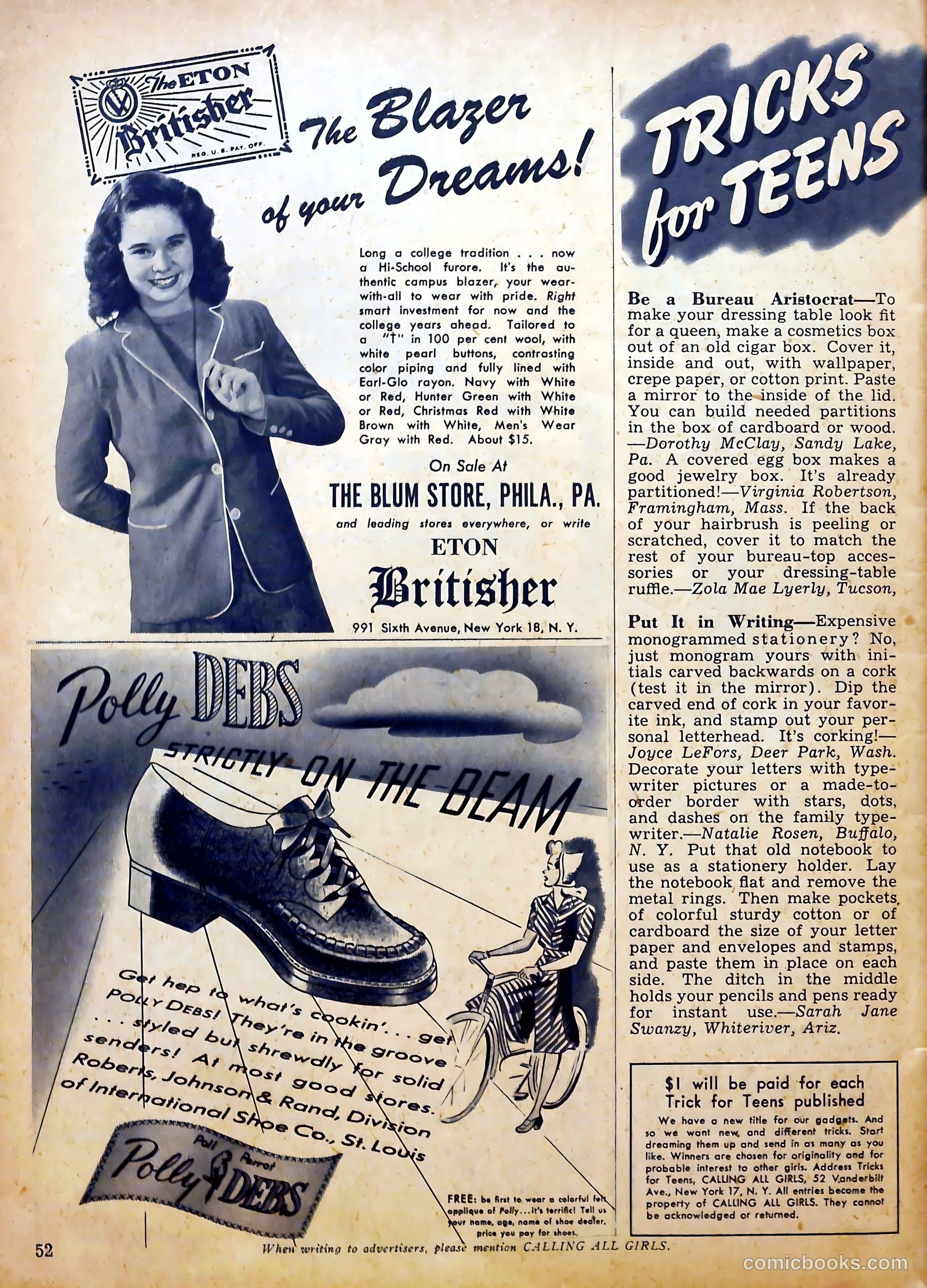 Calling All Girls #29 — page 52 of 62