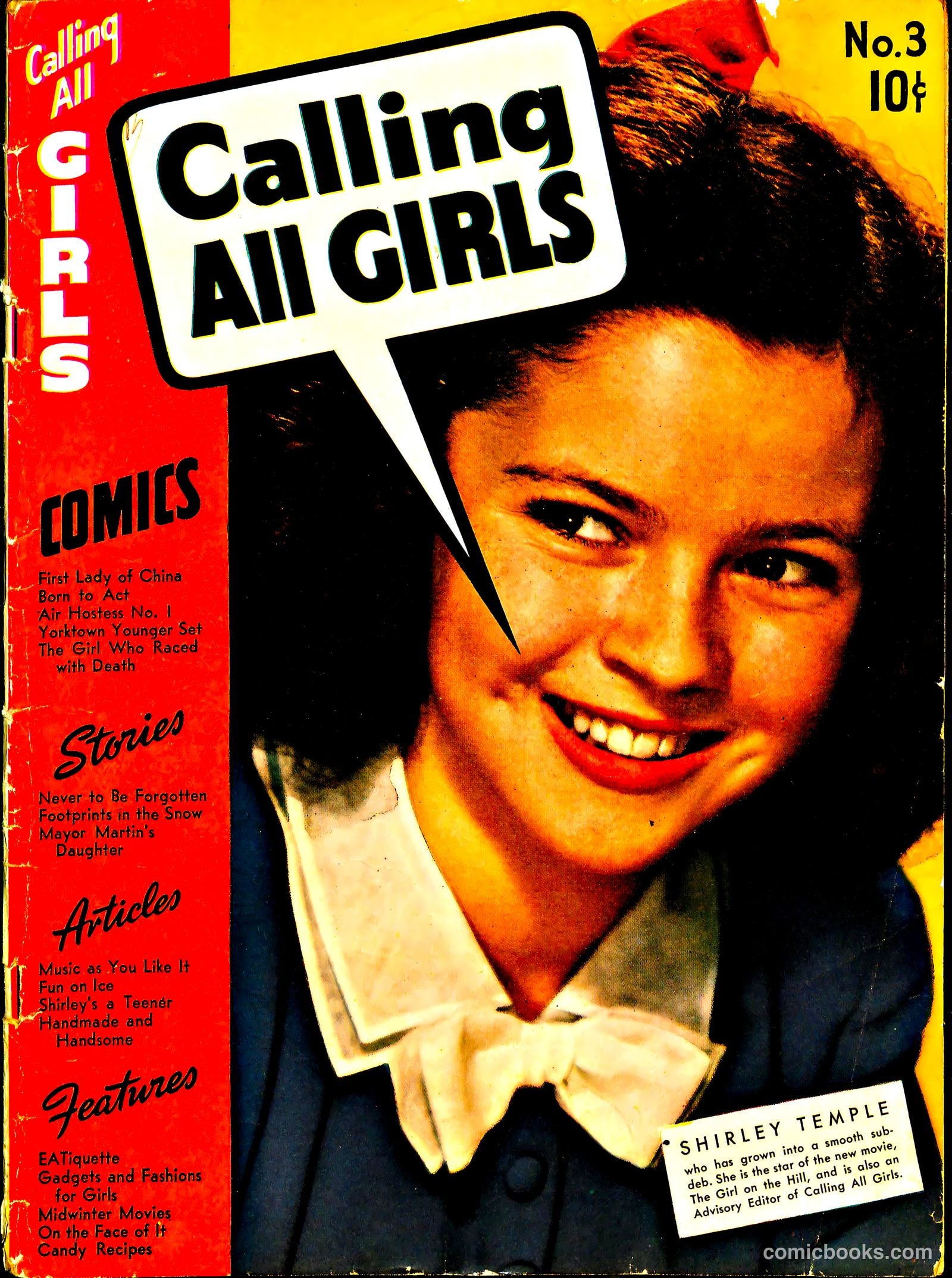 Calling All Girls #3 — page 1 of 68