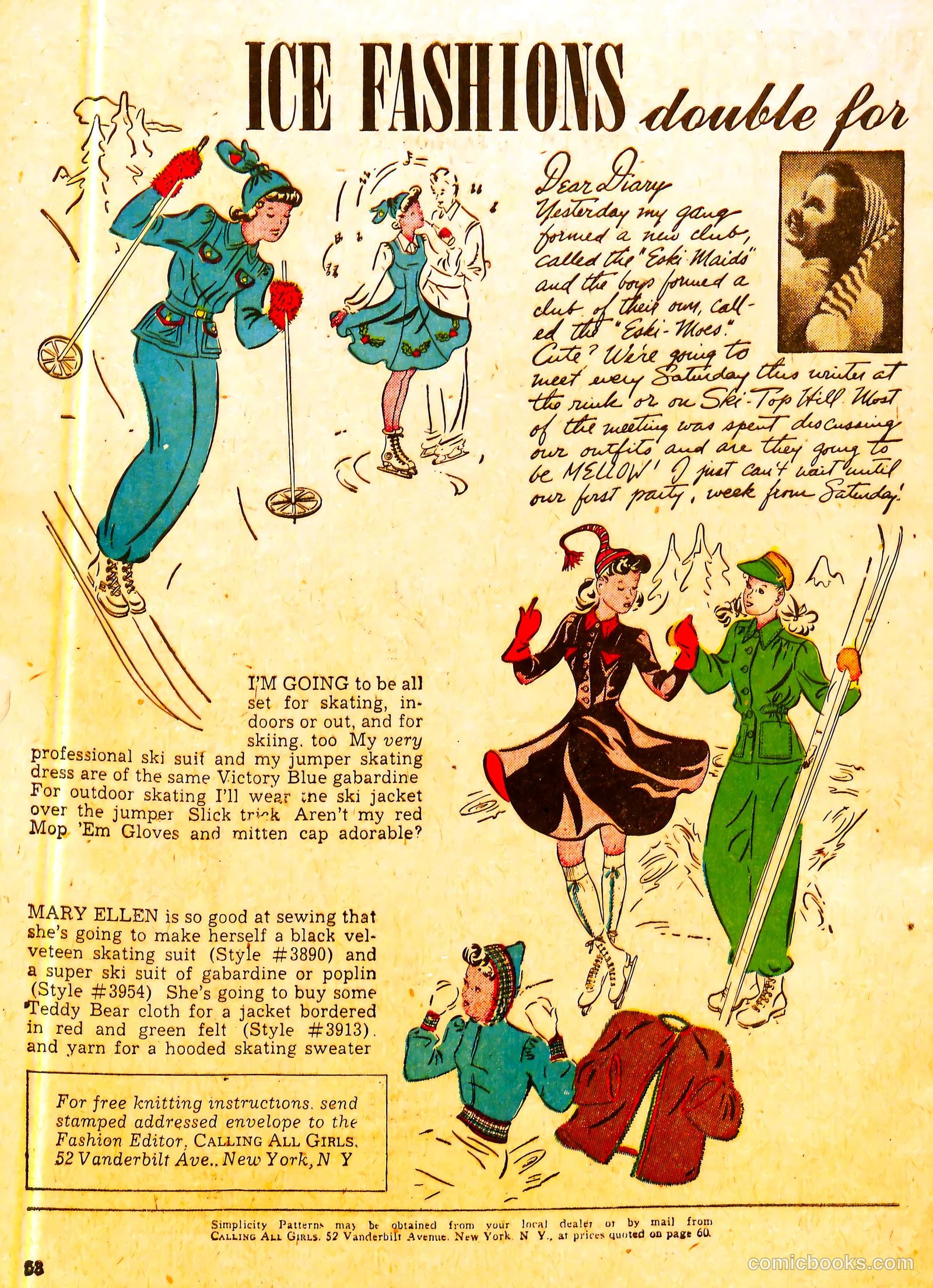 Calling All Girls #3 — page 60 of 68