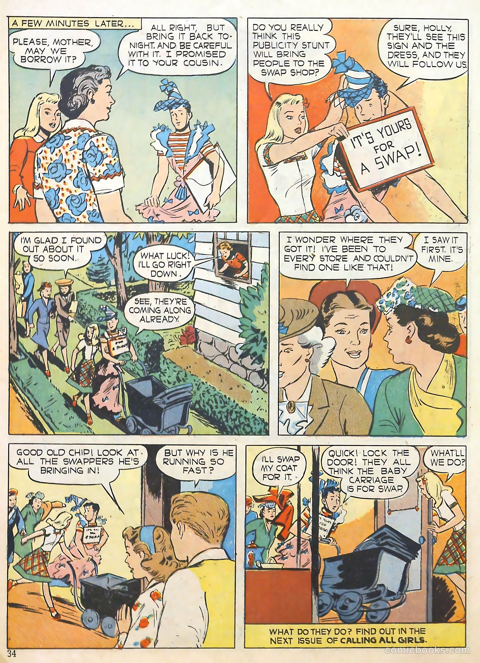Calling All Girls #30 — page 34 of 68