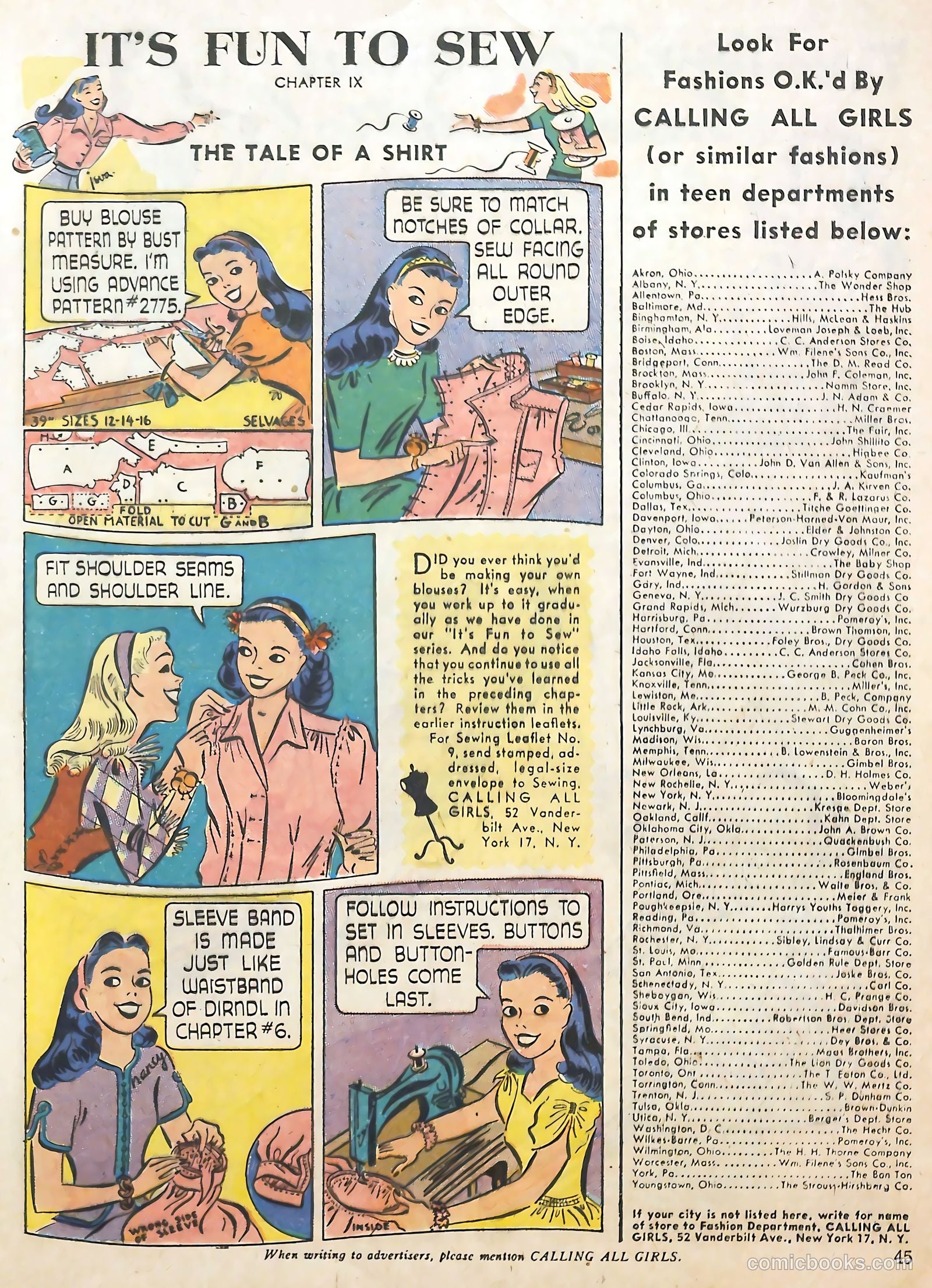 Calling All Girls #30 — page 45 of 68