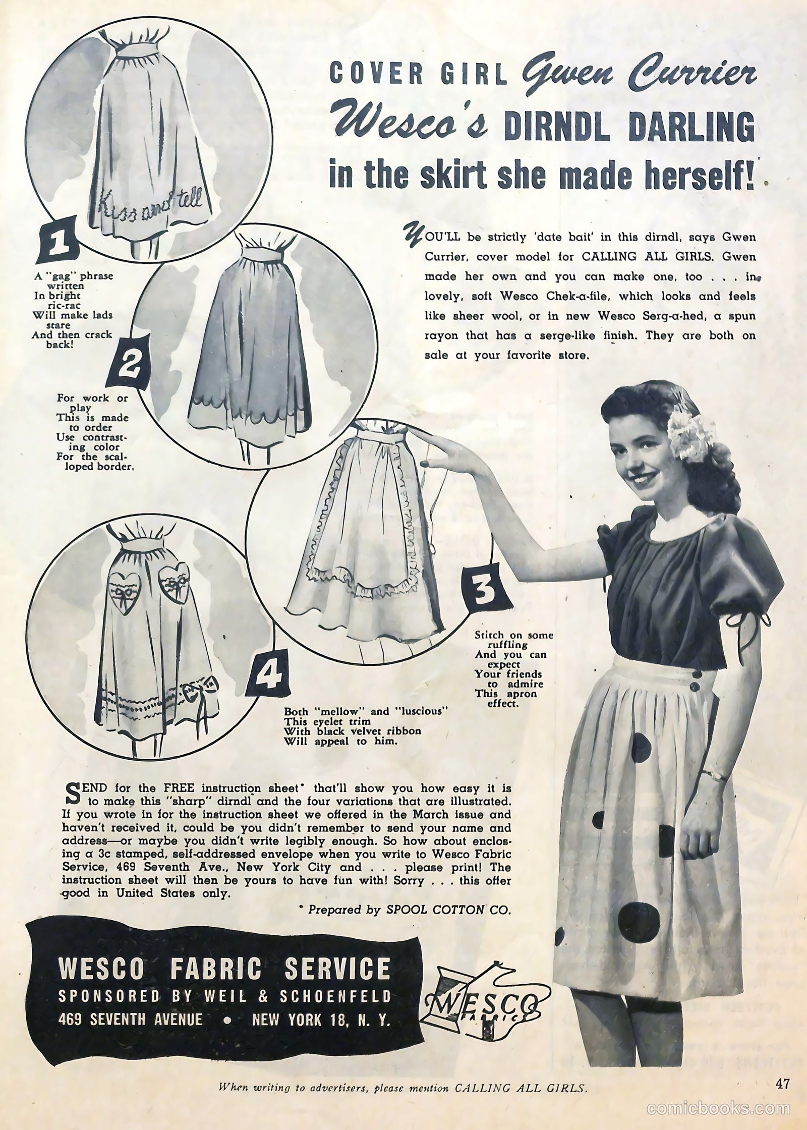 Calling All Girls #30 — page 47 of 68