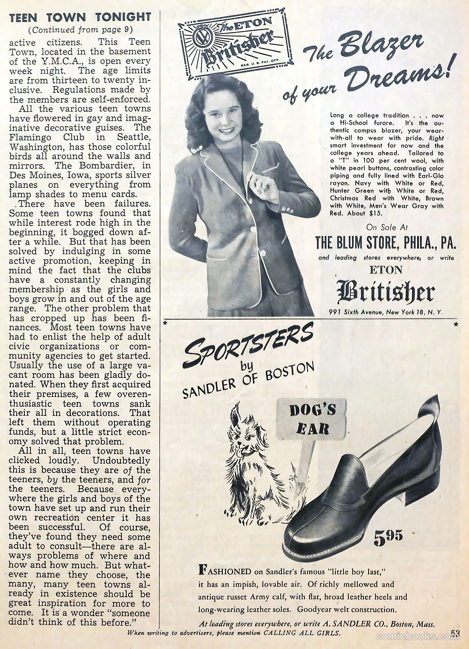 Calling All Girls #30 — page 53 of 68