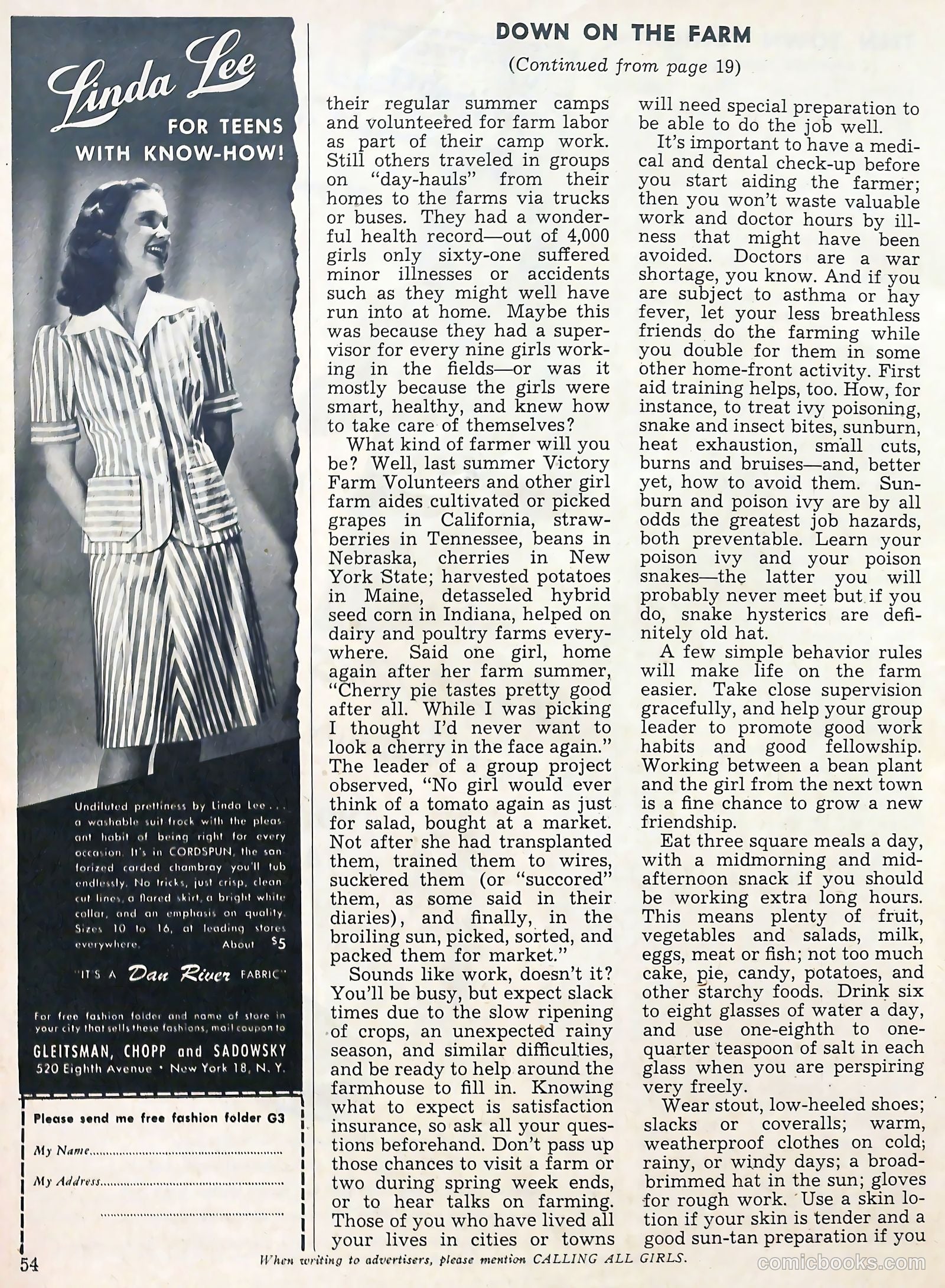 Calling All Girls #30 — page 54 of 68