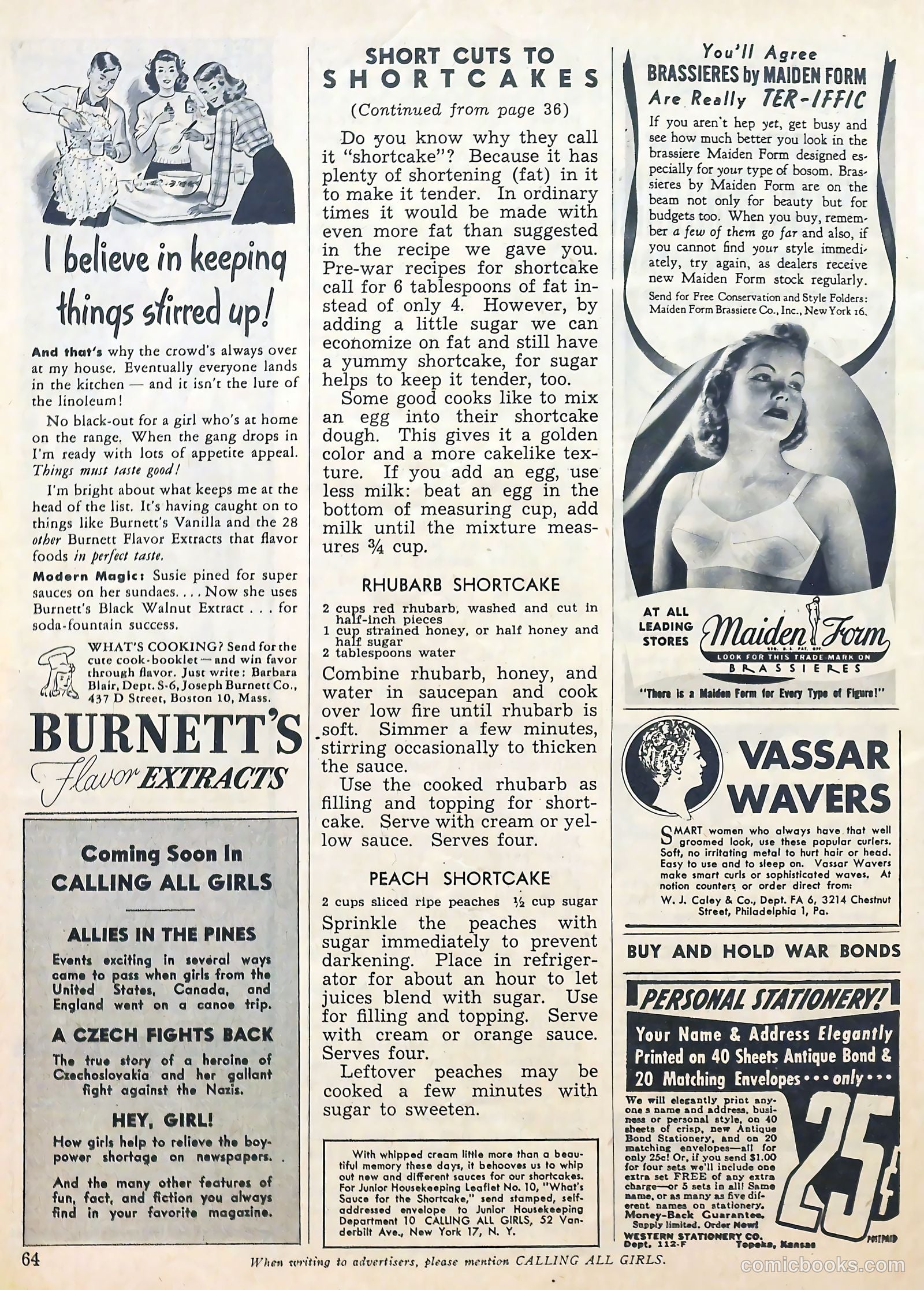 Calling All Girls #30 — page 64 of 68