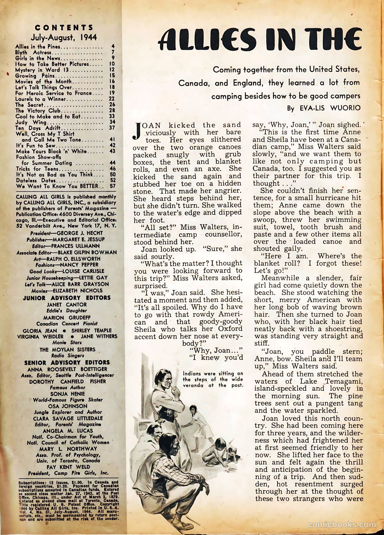Calling All Girls #31 — page 4 of 60